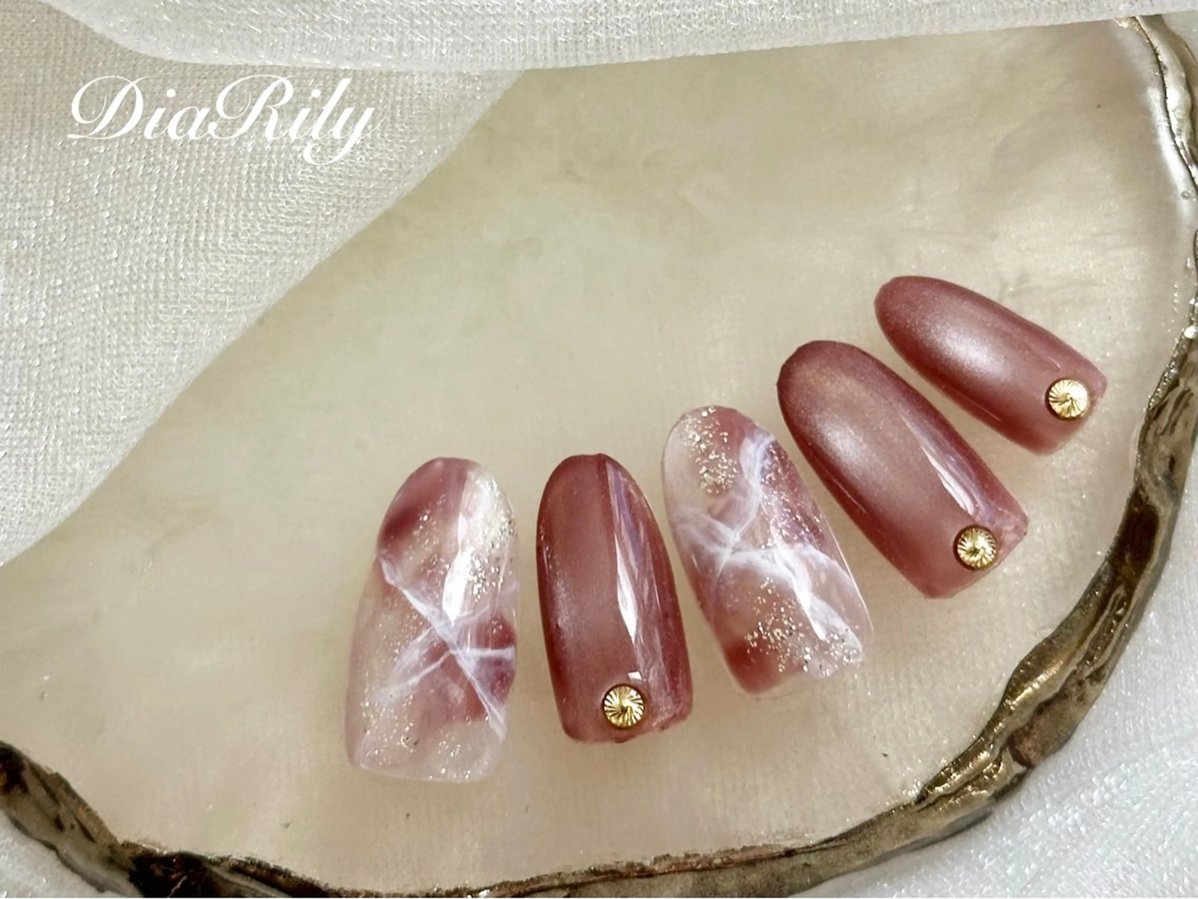 ネイル ハンドネイル ハンドケア DiaRily所属・diarily はるひのネイルデザイン