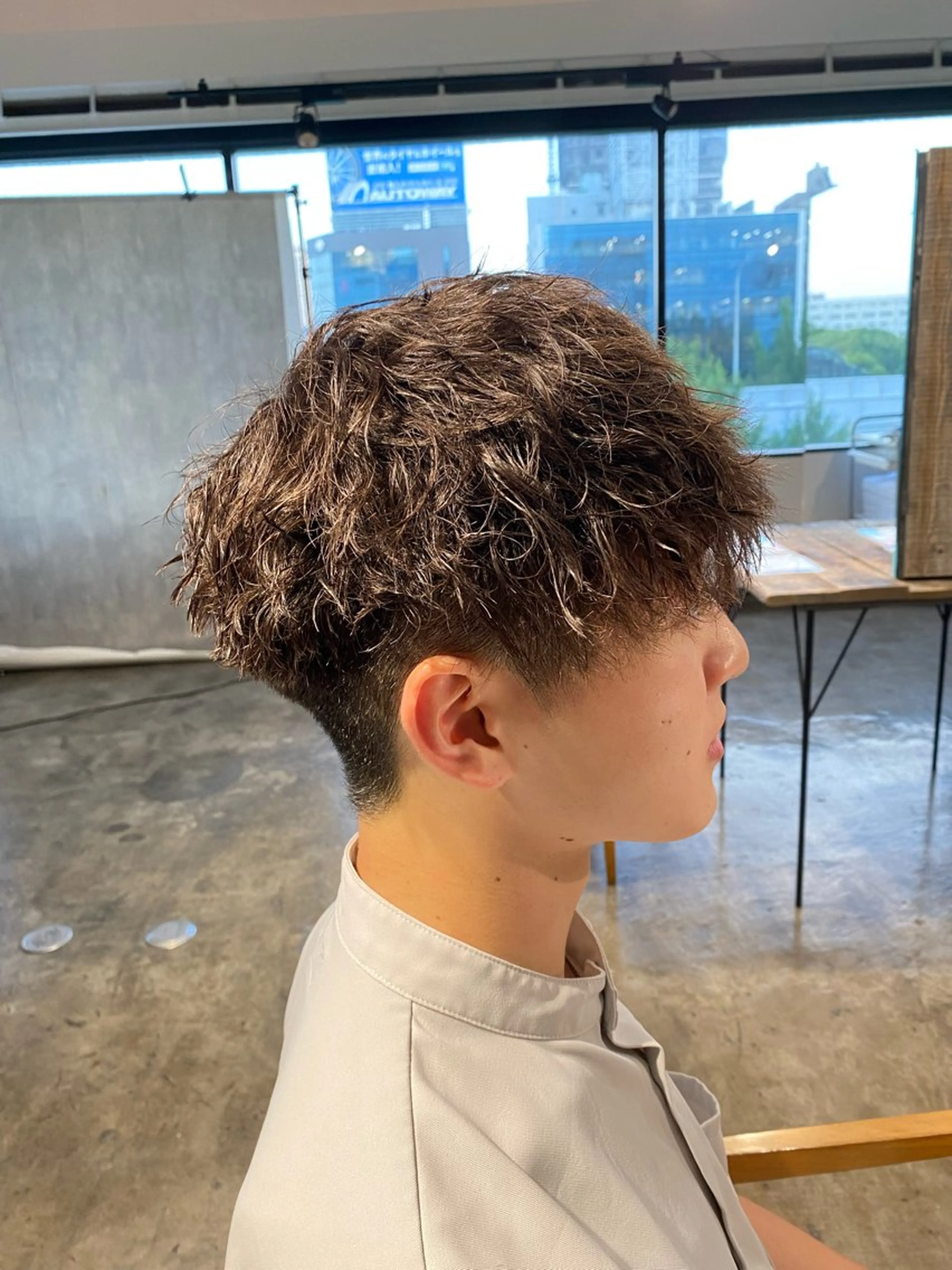 パーマ メンズ メンズパーマ ツイストスパイラルパーマ スパイラルパーマ メンズパーマ 特化/中川拓也のヘアスタイル