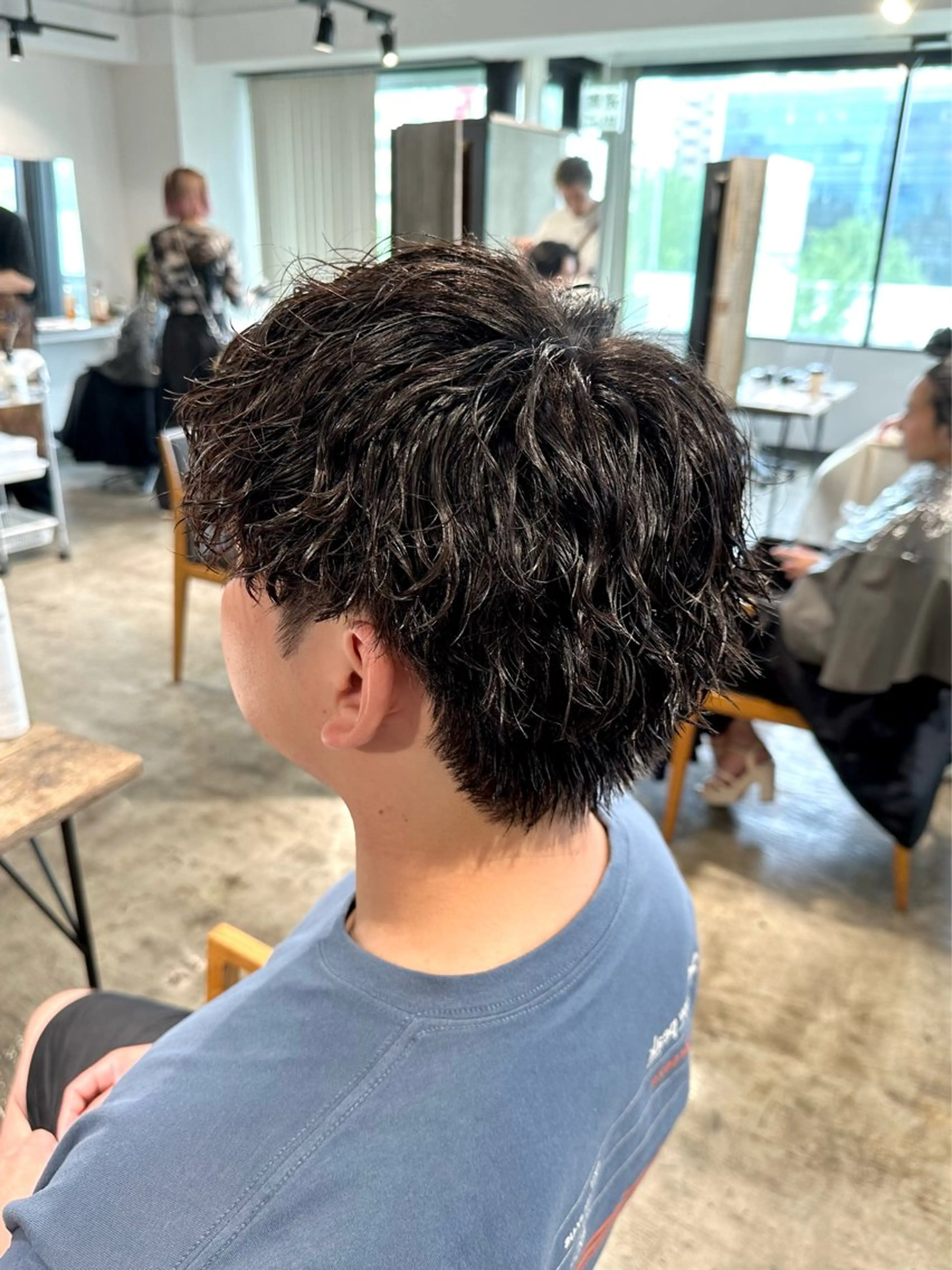 メンズ メンズパーマ カット パーマ トリートメント 骨格補正施術/メンズ 専門美容師/YUYAのヘアスタイル