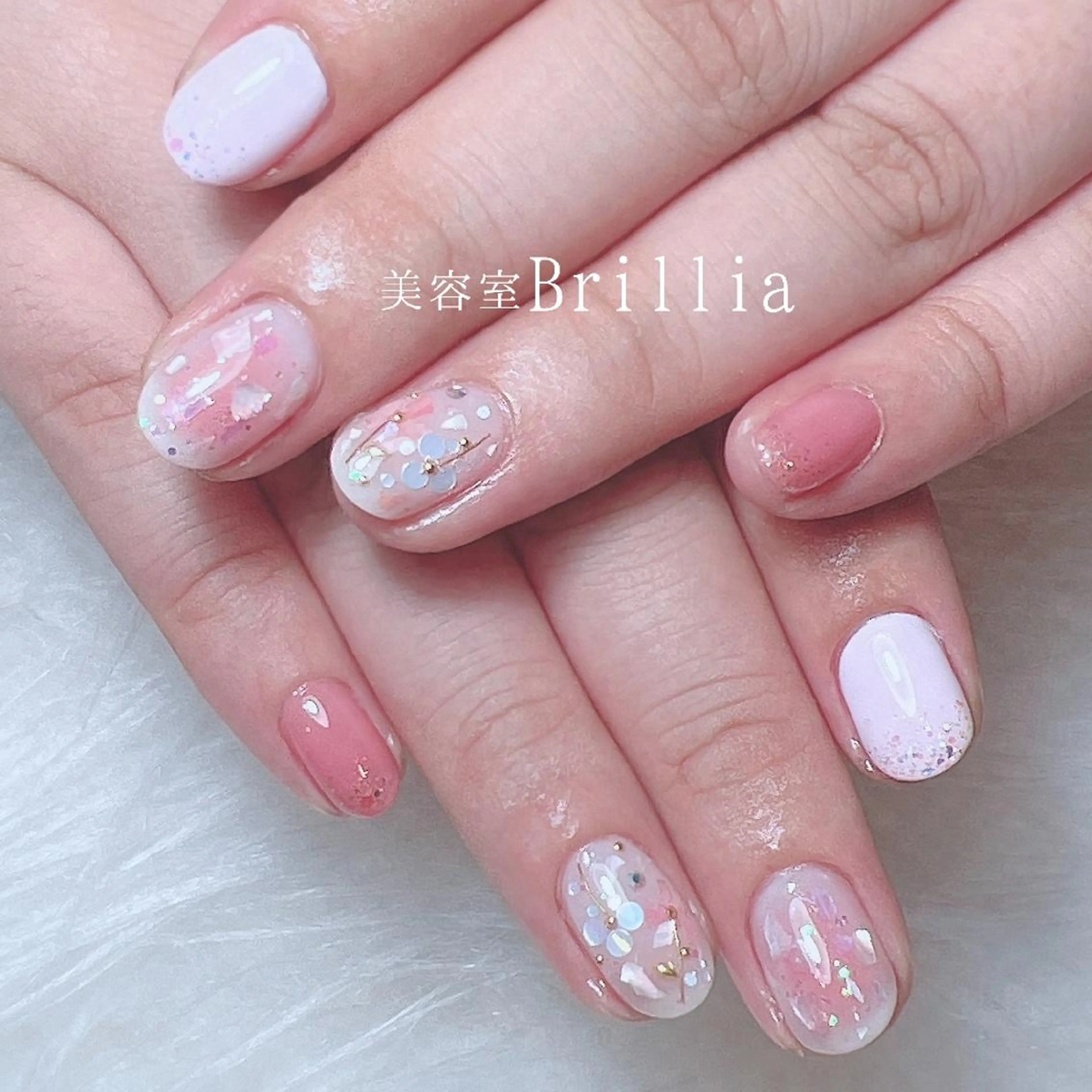 ネイル ハンドネイル 柴田 彩のネイルデザイン