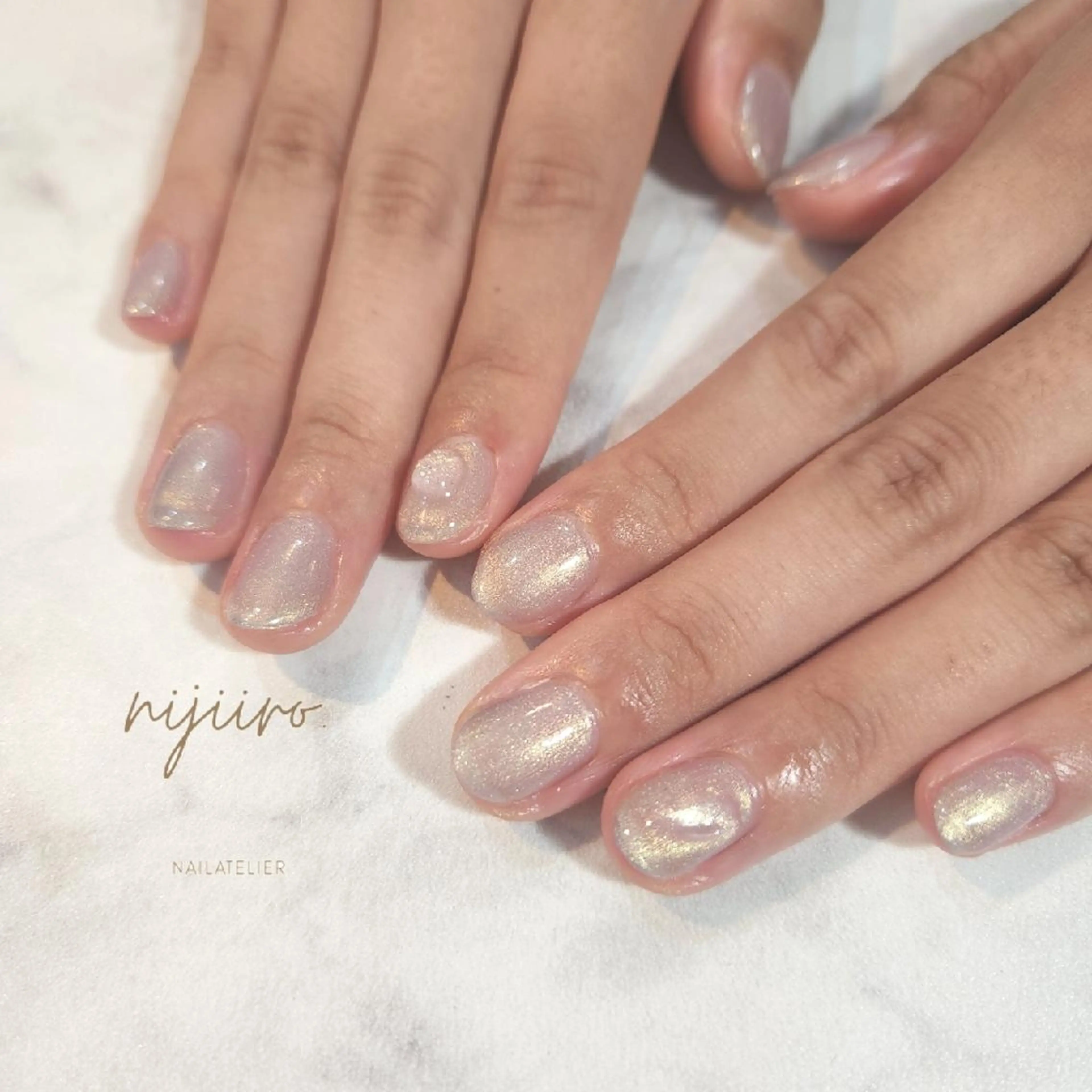 ネイル ハンドネイル nailatelier nijiiro.所属・nijiiro🌈 サトウのネイルデザイン
