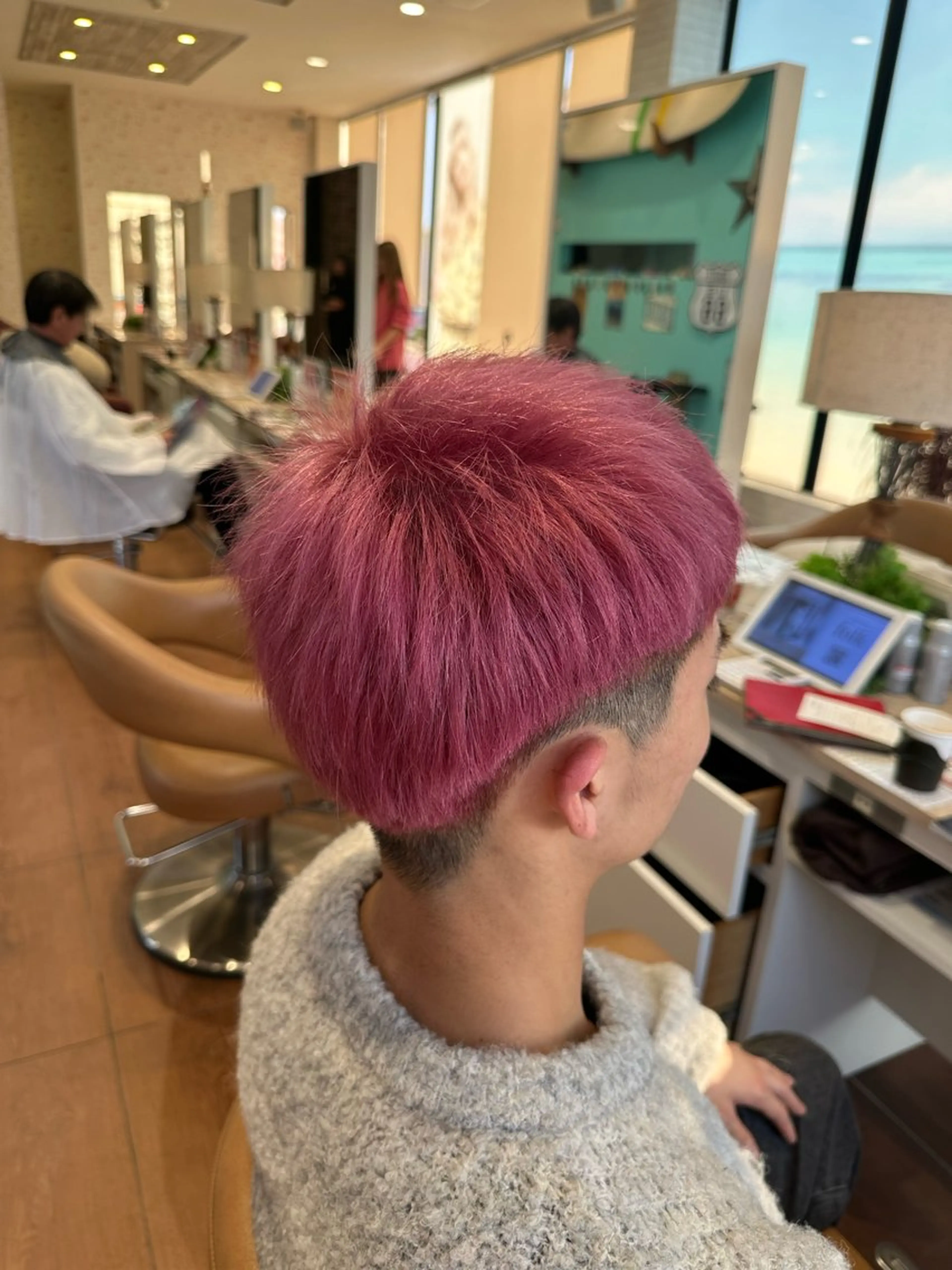 カラー メンズ ☆あつみ☆ soen  天神店のヘアスタイル