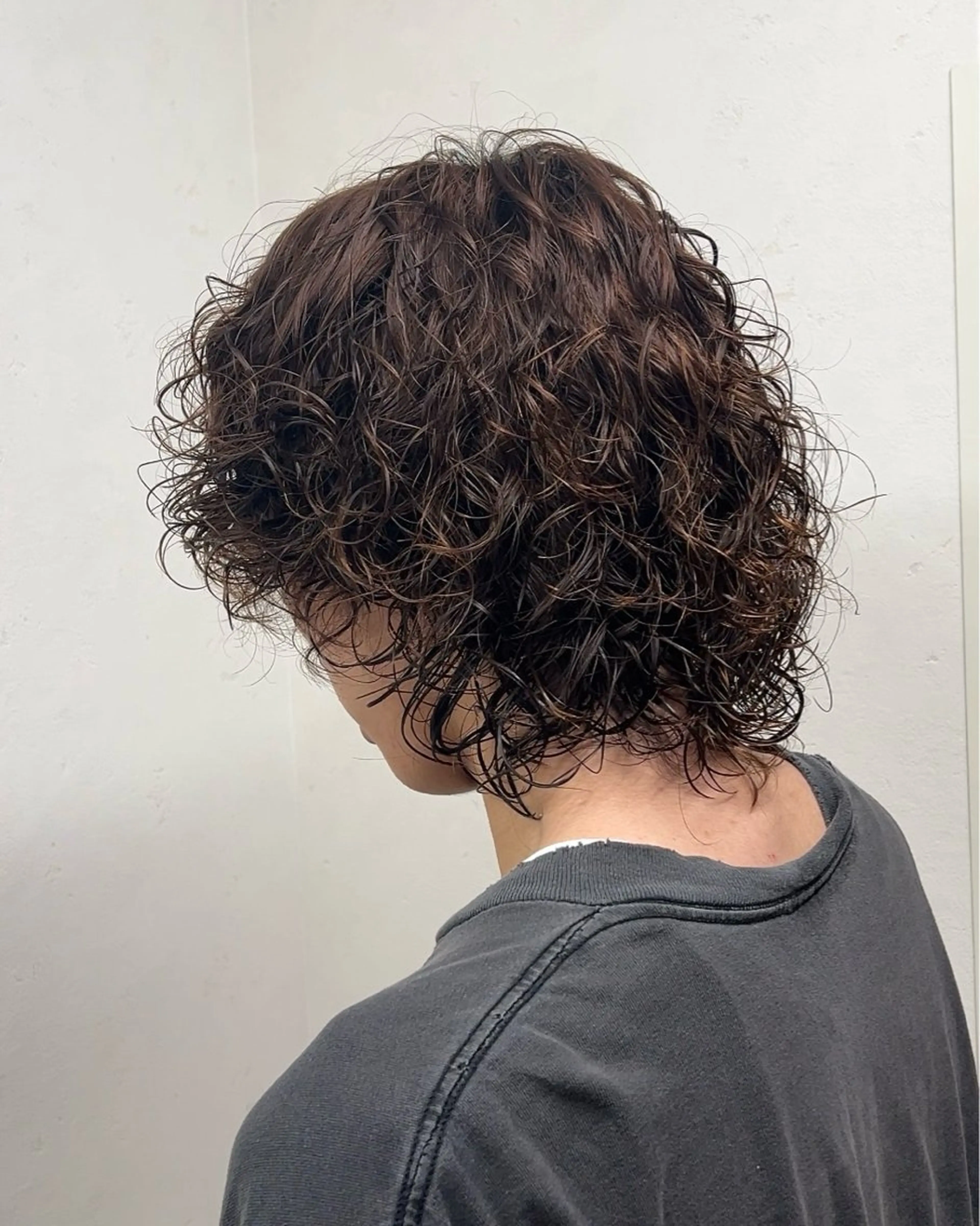 パーマ メンズ メンズパーマ カット パーマ 透明感カラー/ ダブルカラー /ソラのヘアスタイル