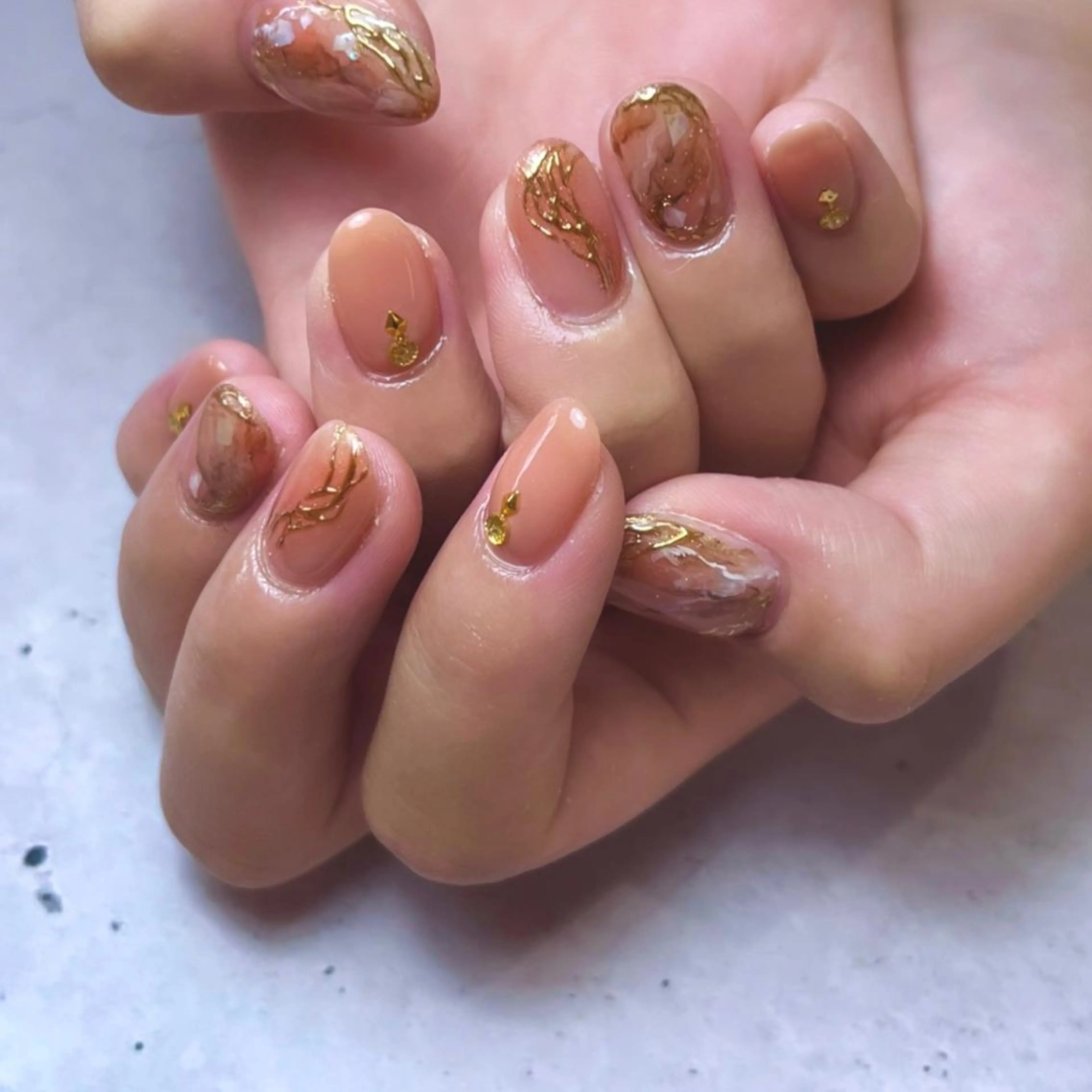 ショート 【爪の育成専門】深爪・むしり癖・丸い爪・ガサガサなど　　Rio nail所属・Rio nail まなみのネイルデザイン