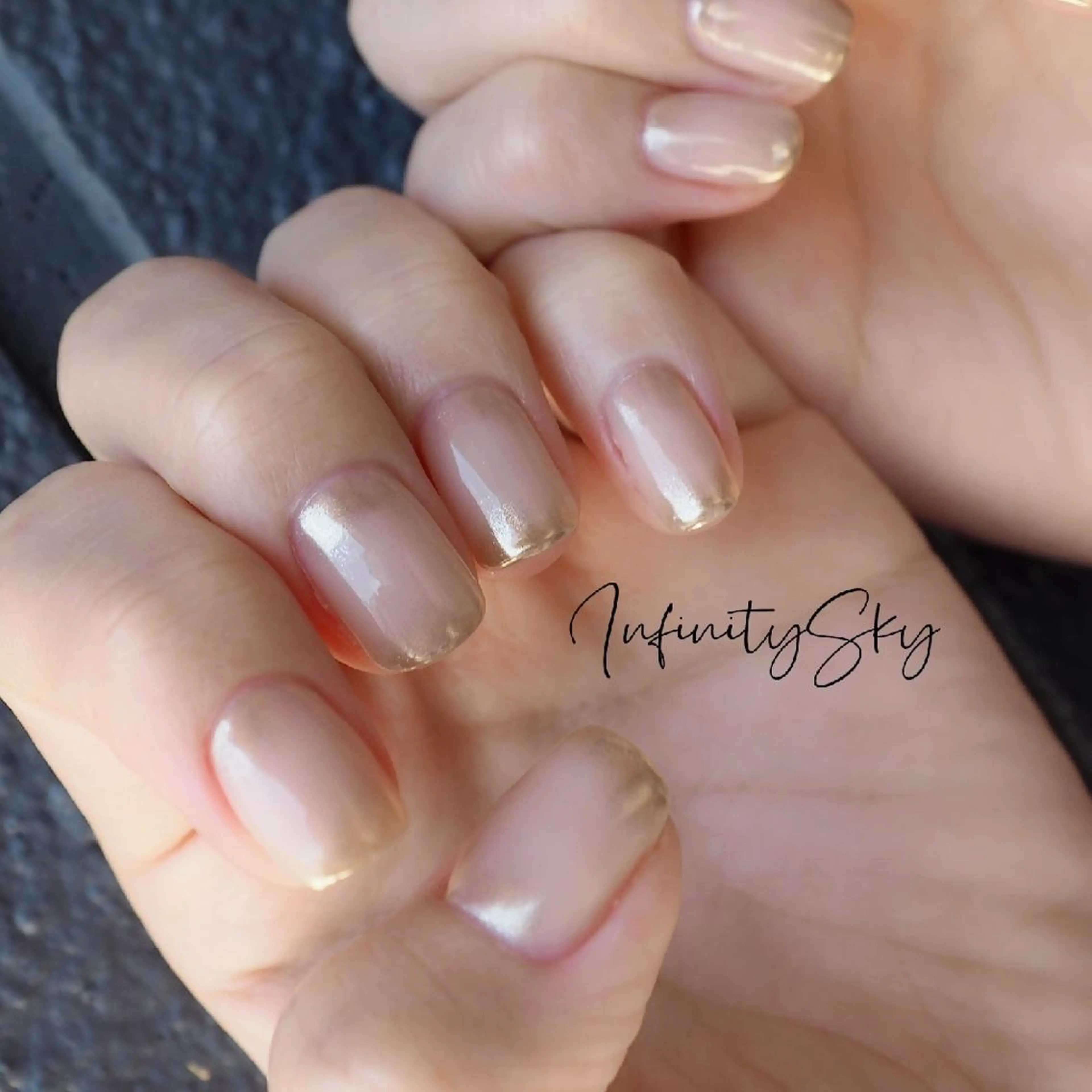 ネイル infinity skyのネイルデザイン