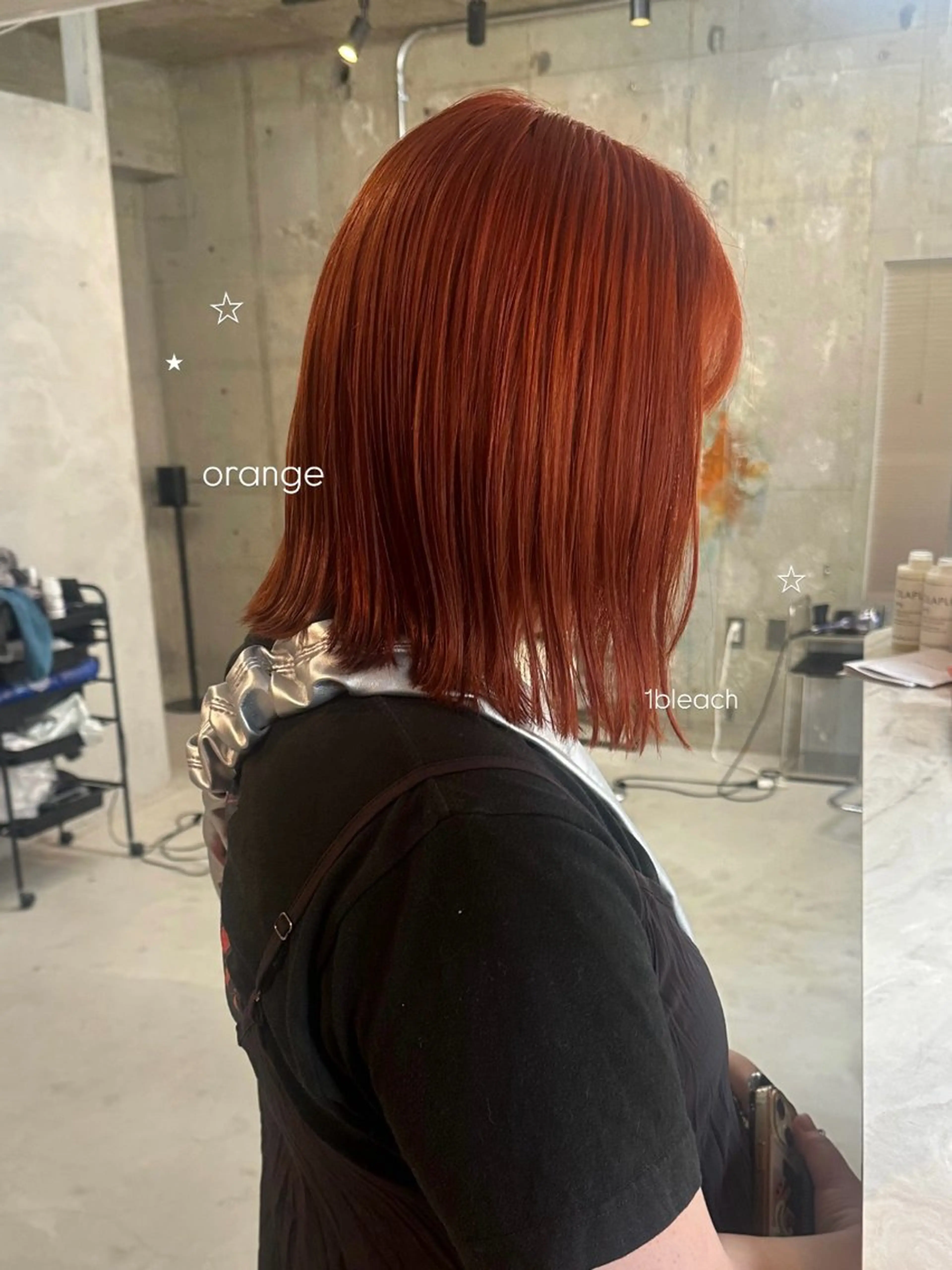 ミディアム カラー 暖色カラー/レイヤー 🌙 オノユリカのヘアスタイル