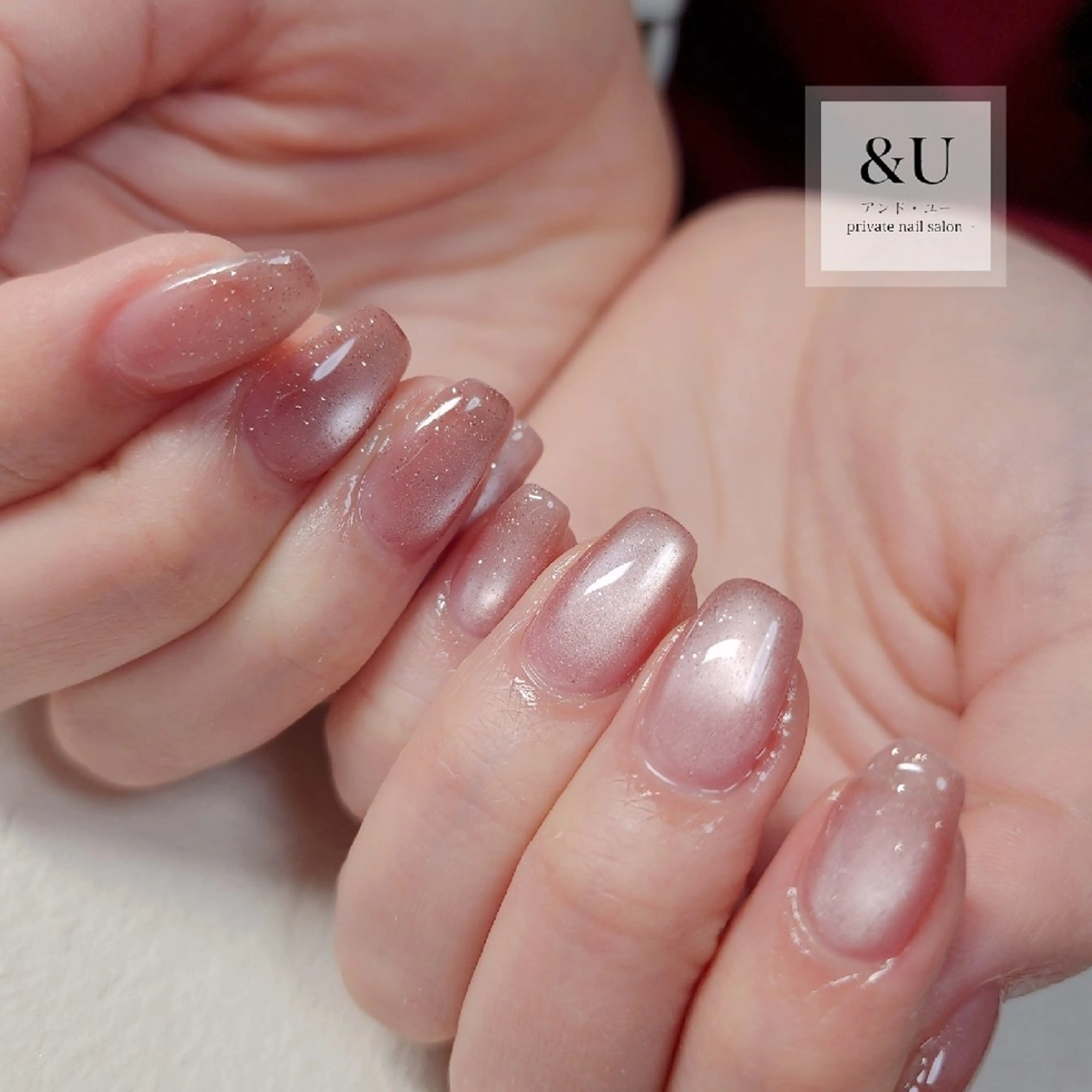 ネイル ロングネイル ワンカラーネイル ハンドネイル ＆Ｕ (アンド・ユー)のネイルデザイン
