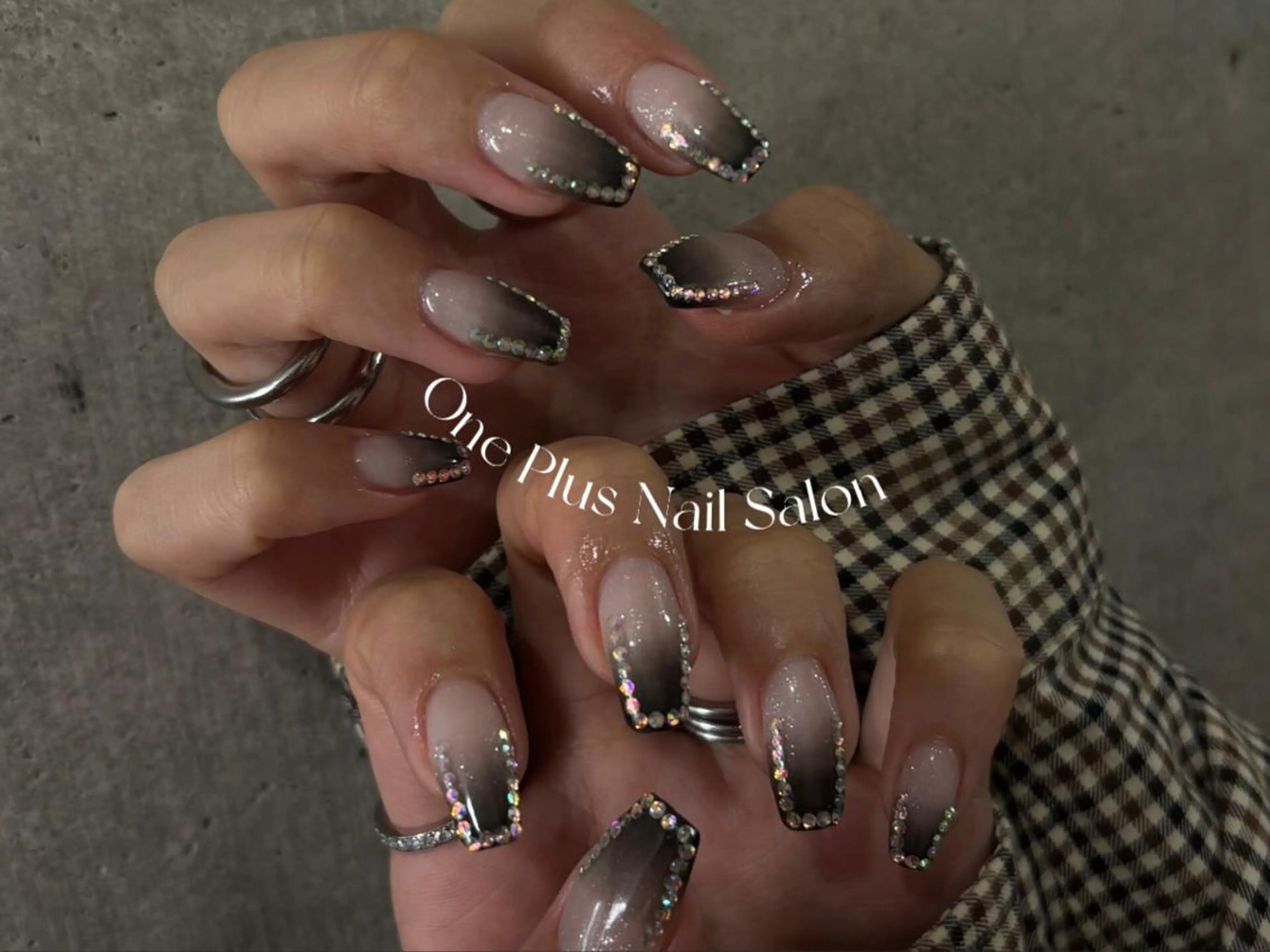ネイル アートネイル キラキラネイル 韓国ネイル マグネットネイル マットネイル One Plus キキのネイルデザイン