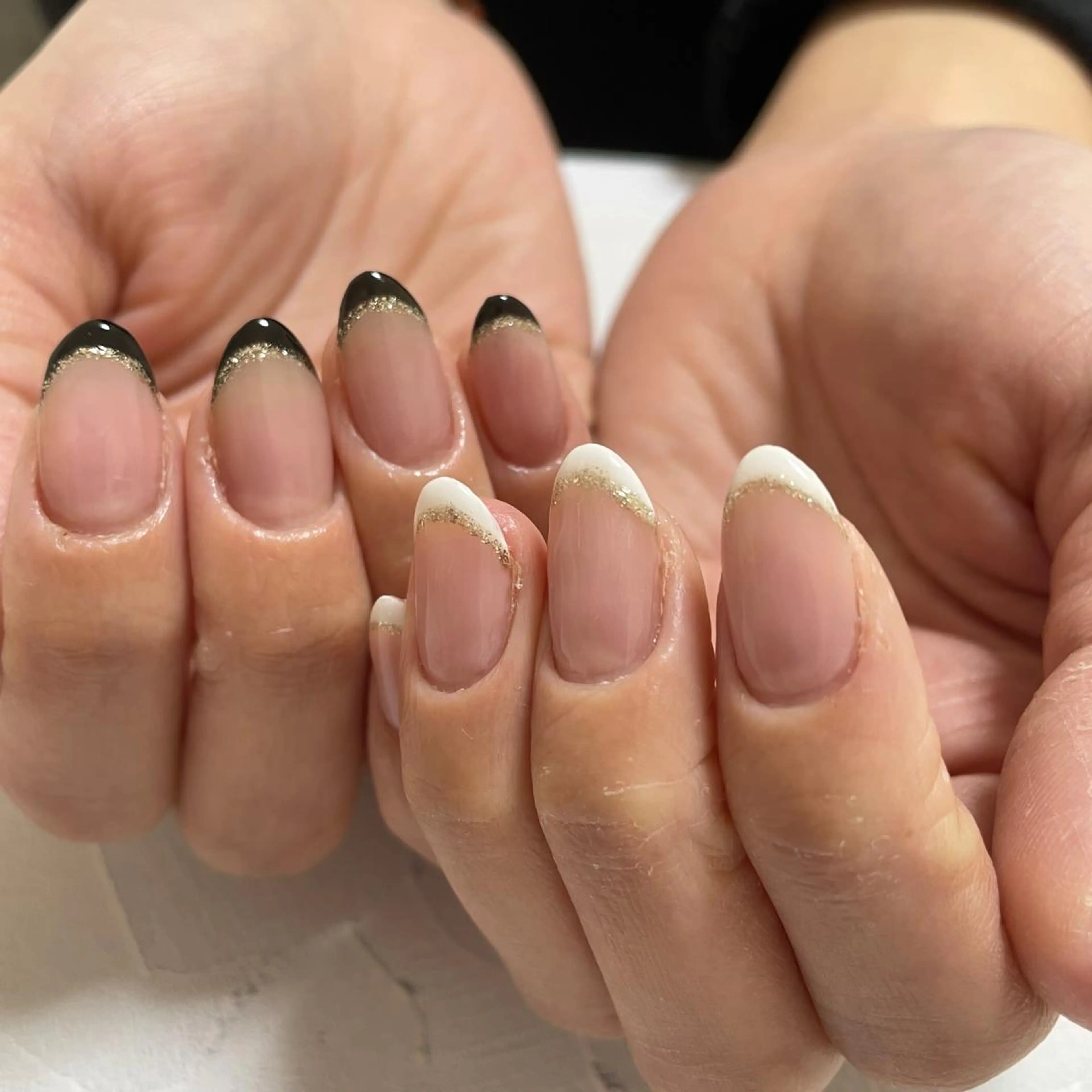 ネイル フレンチネイル 持ち込み Eve [nail ＊wax＊HBL]のネイルデザイン