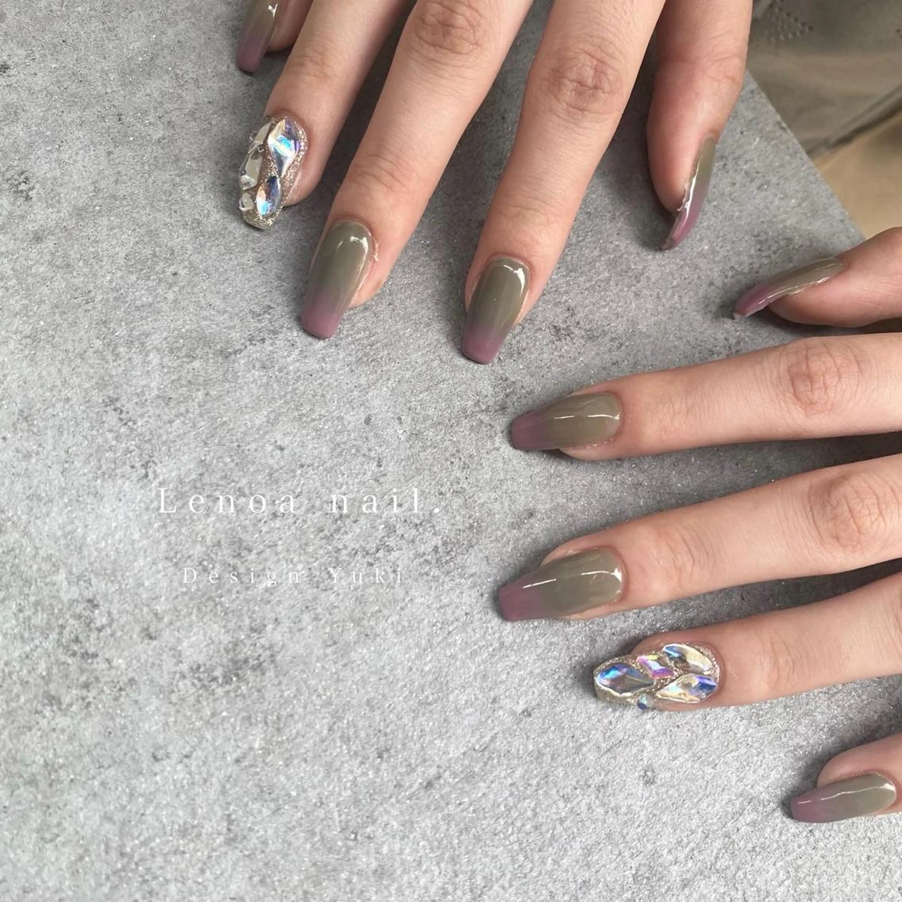 ネイル ハンドネイル Lenoa Yukiのネイルデザイン