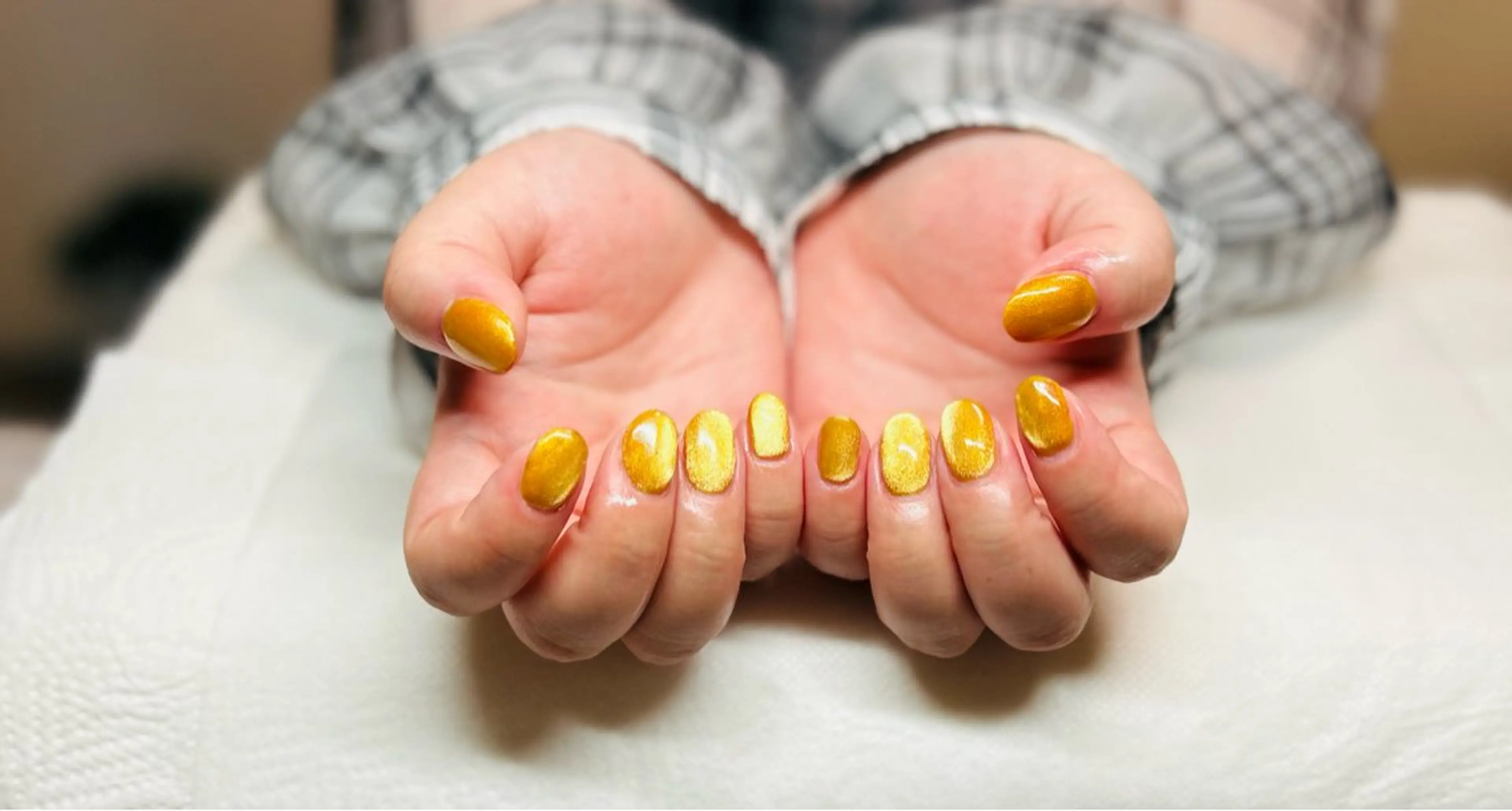 ネイル 黄色 Bell Nailのネイルデザイン