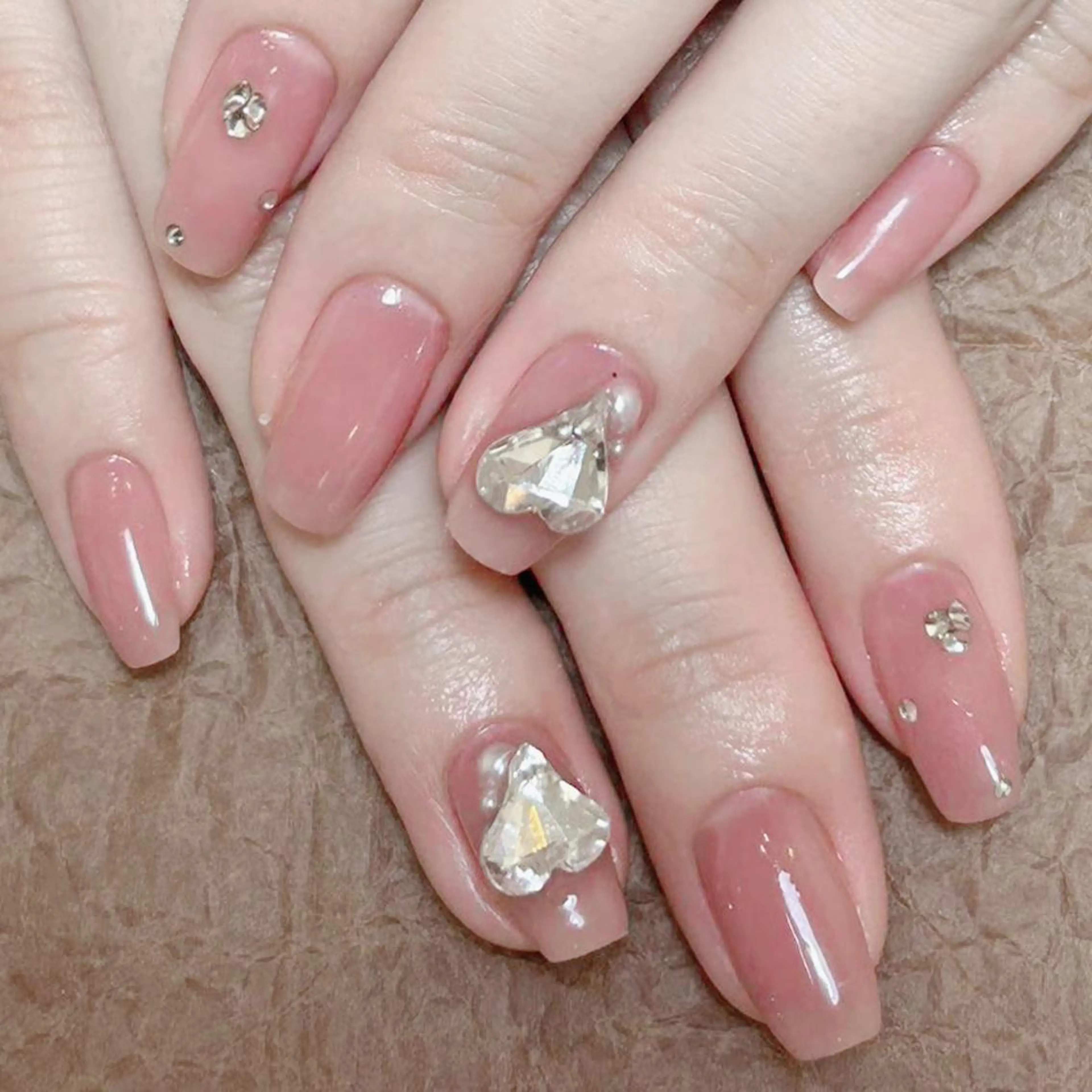 ネイル 持ち込み ハンドネイル DIAMOND 💦のネイルデザイン