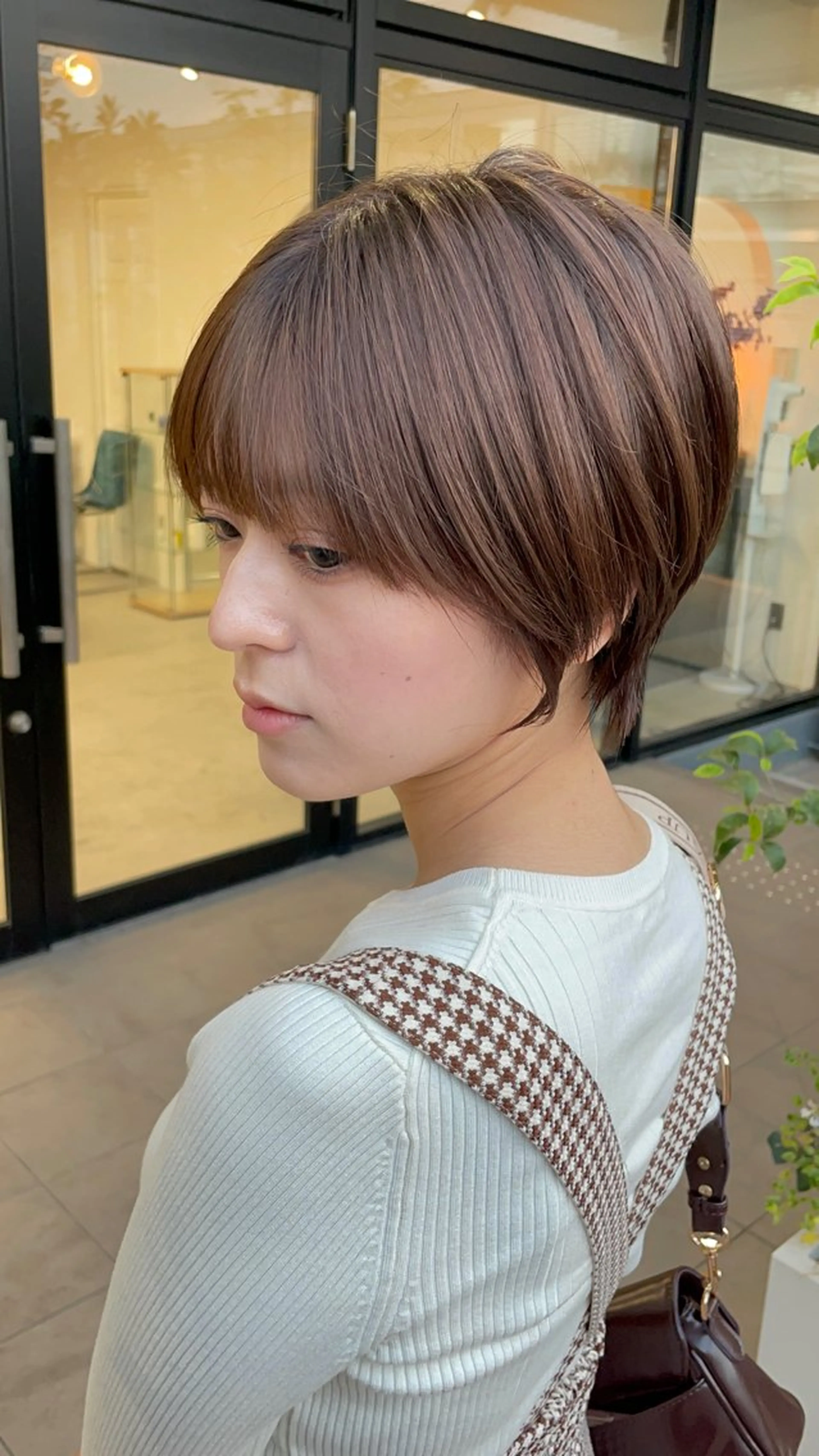 ショート カラー 透明感カラー クドウレイ fifth渋谷のヘアスタイル