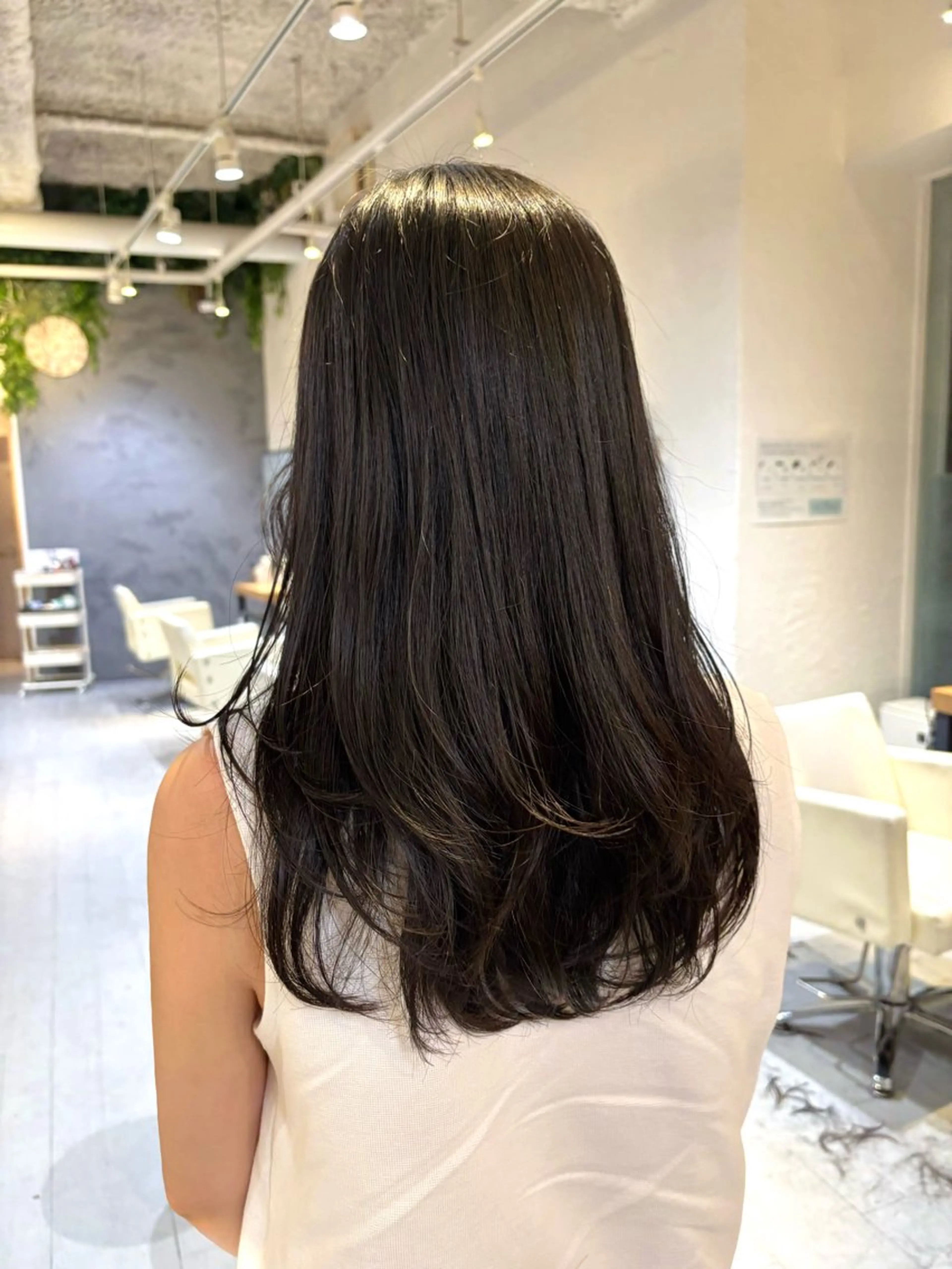 ロング MASHU Grandvase所属・めい/透明感カラー /似合わせカットのヘアスタイル