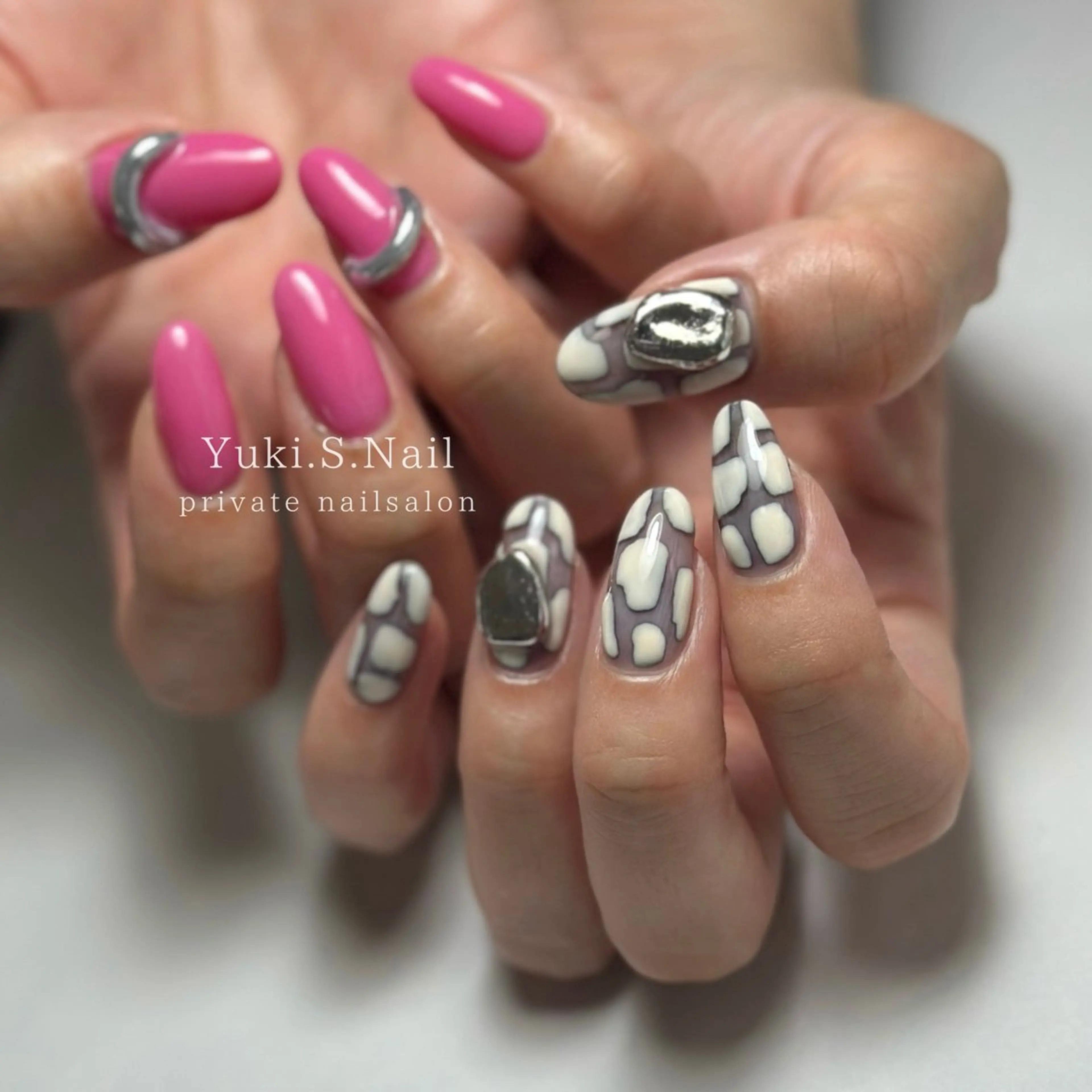 ショート Yuki S.Nailのネイルデザイン