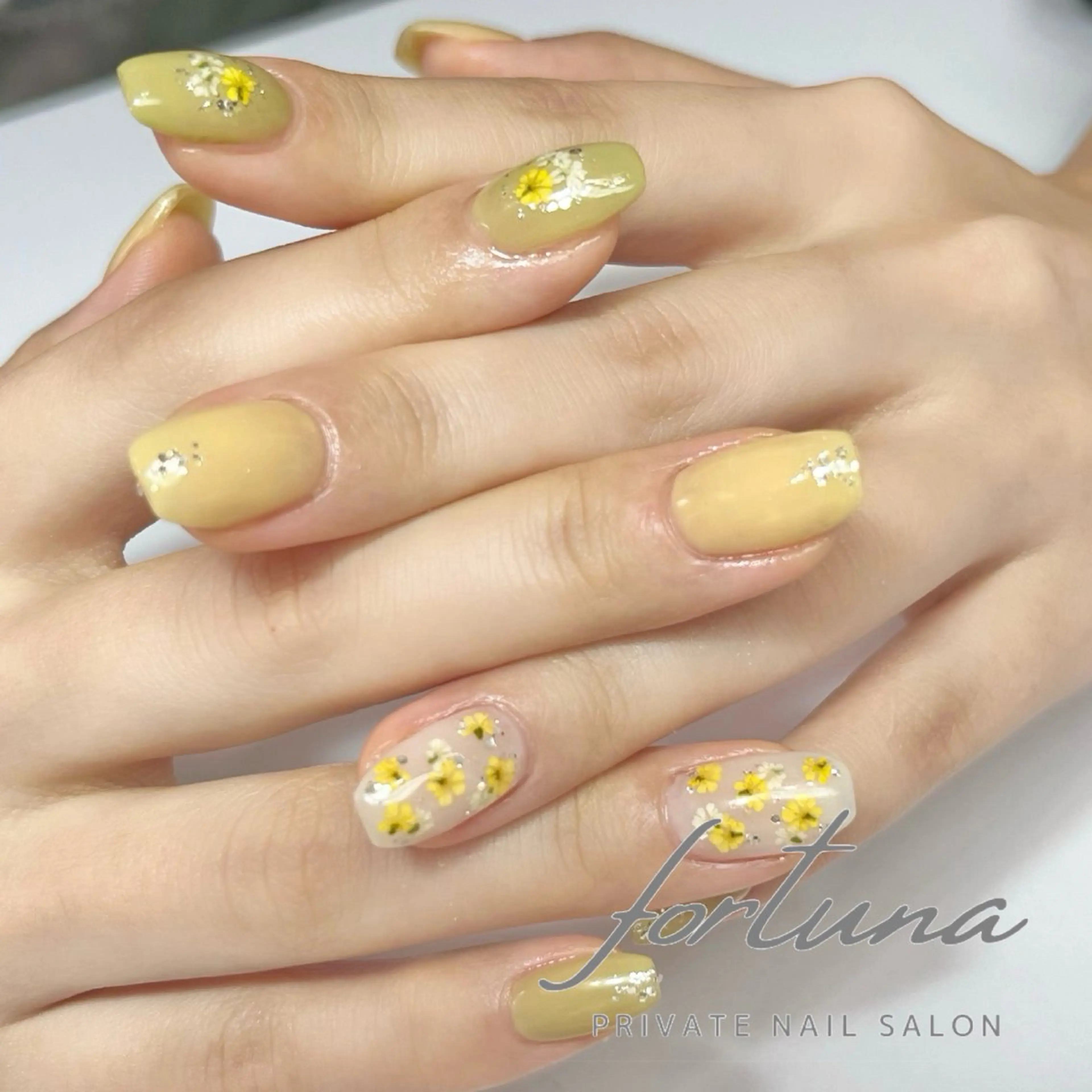 ネイル 春ネイル ハンドネイル fortuna 武藤裕美のネイルデザイン