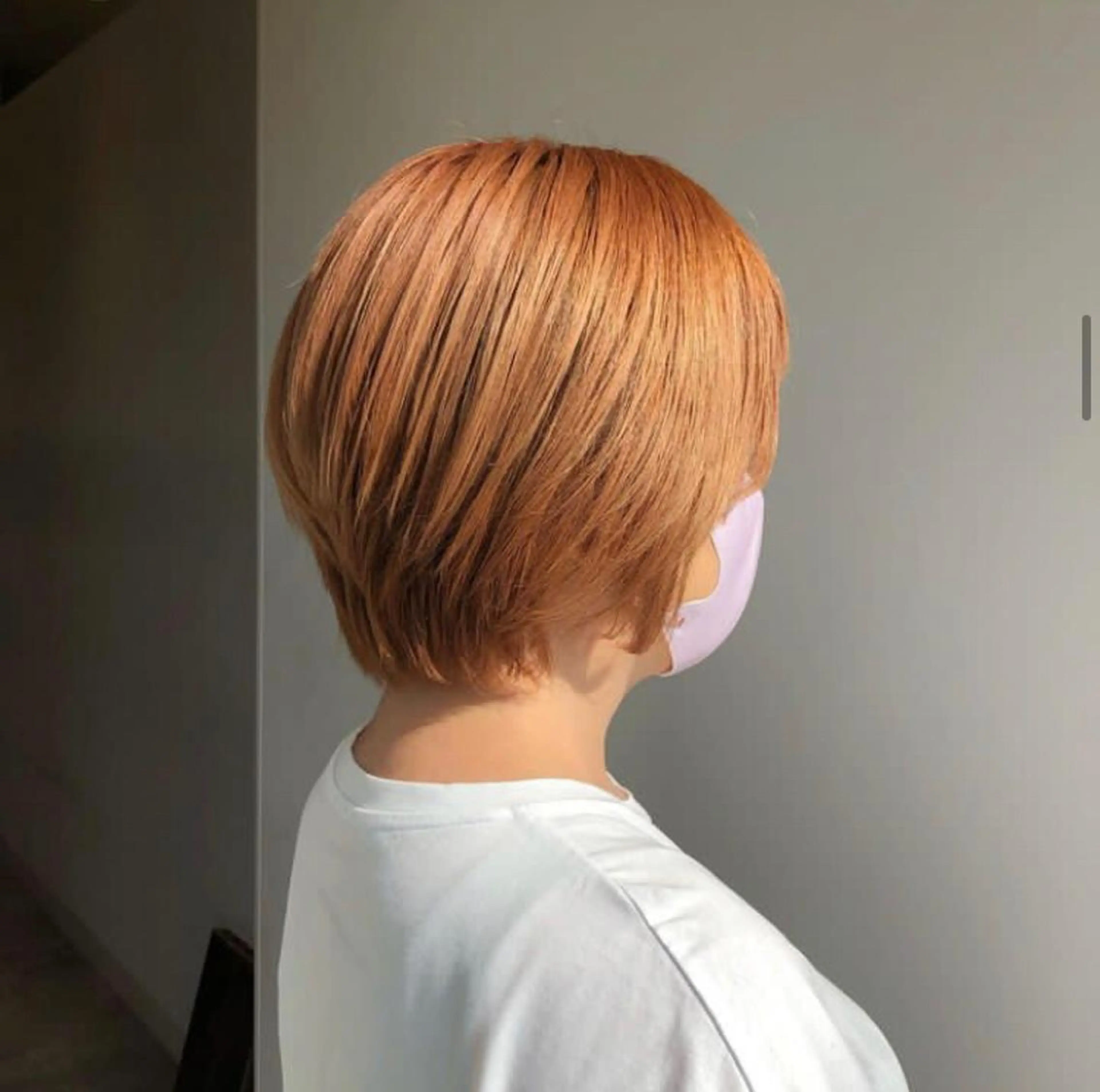 ミディアム カラー パーマ ヘアアレンジ メンズ キッズ メンズハイトーン ベージュカラー ハイトーンカラー オレンジ オレンジベージュ カット ヘアカラー トリートメント GOTODAY SHAiRE SALON (原宿本店)所属・stylist 🎀 kanaのその他イメージ