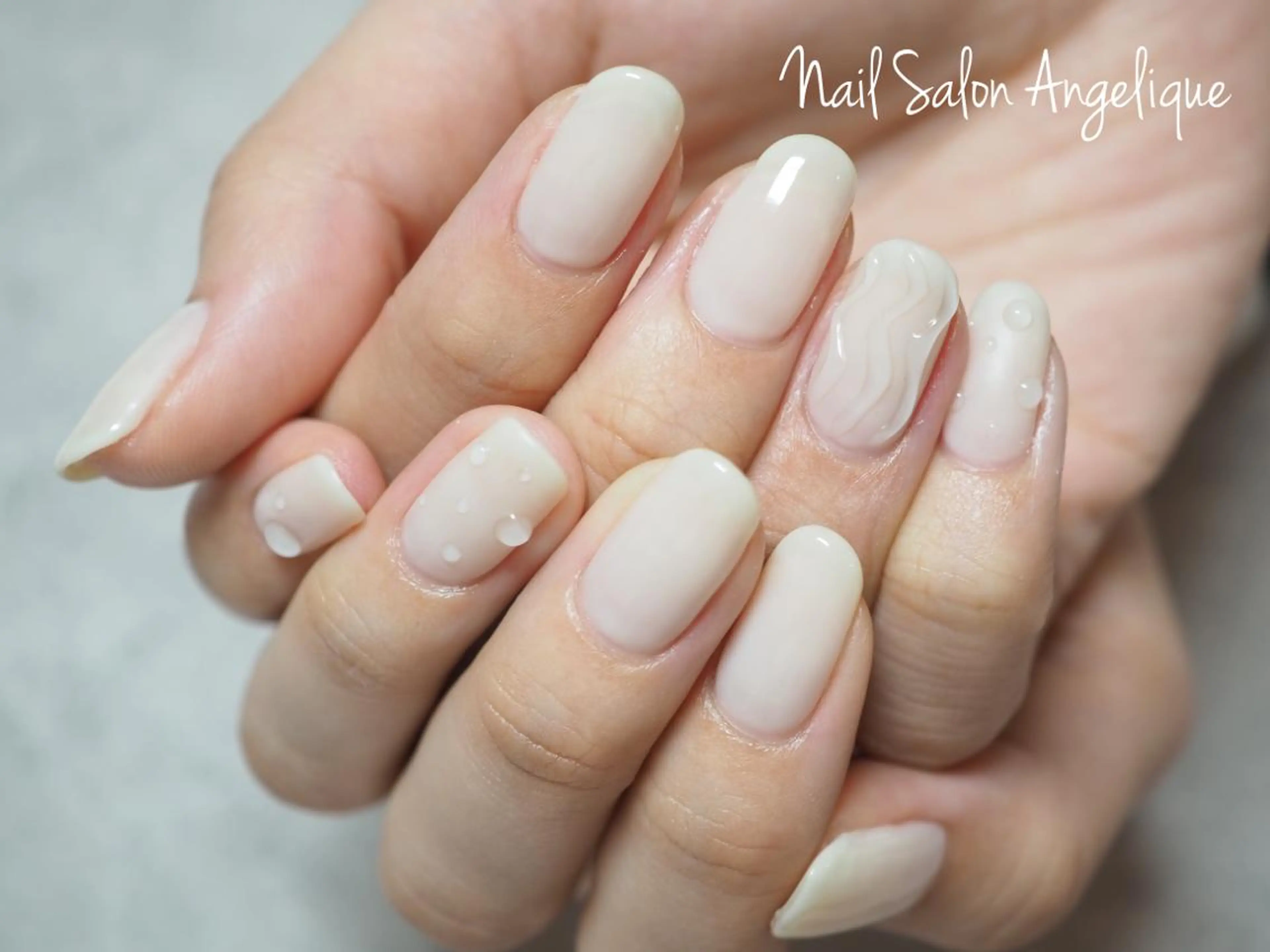 ネイル ニュアンスネイル ハンドネイル Nailist Rumiのネイルデザイン