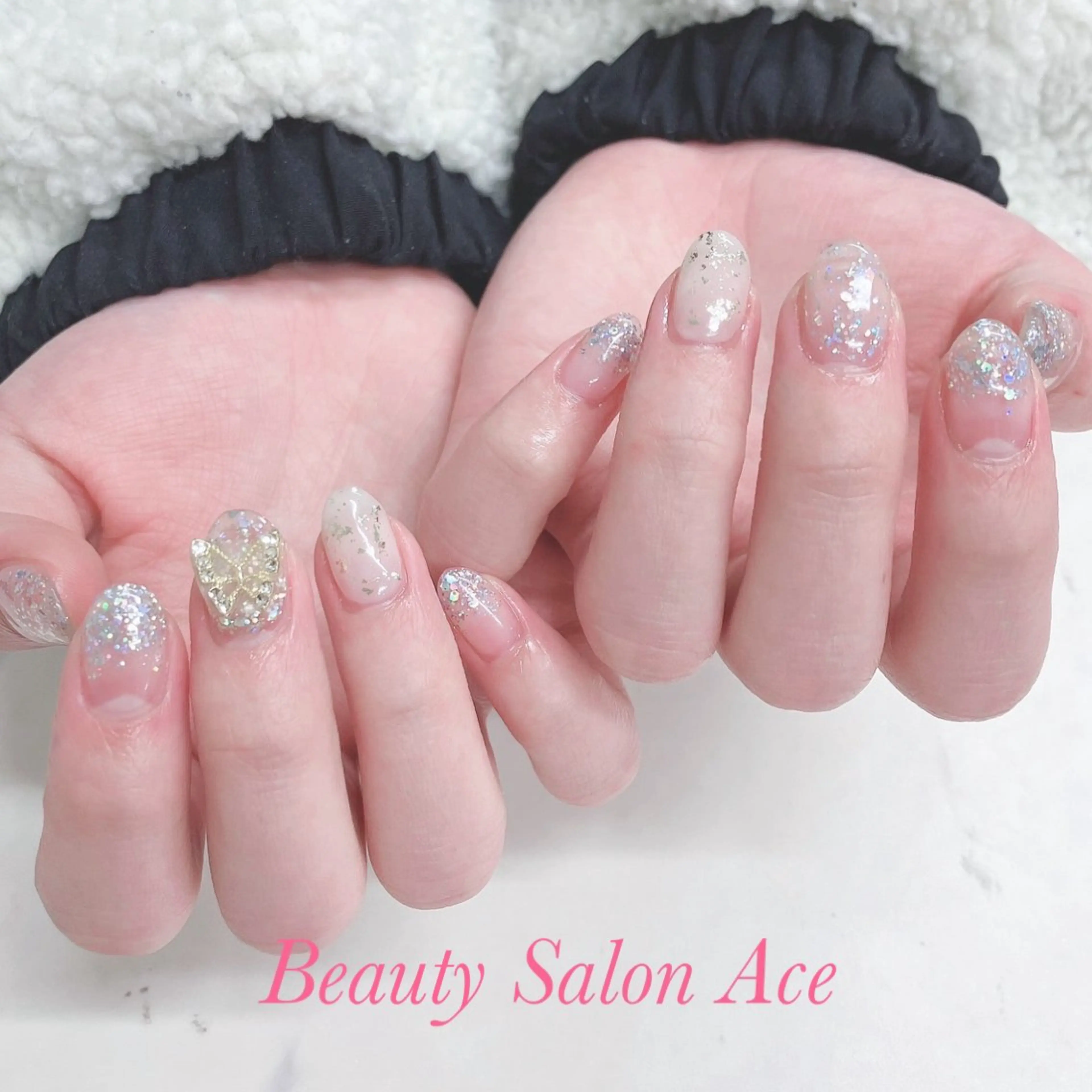 ネイル メンズネイル ニュアンスネイル ハンドネイル ハンドケア Beauty Salon Ace（ネイルサロン　エース）所属・池袋フィルイン Ace♡長さだしのネイルデザイン