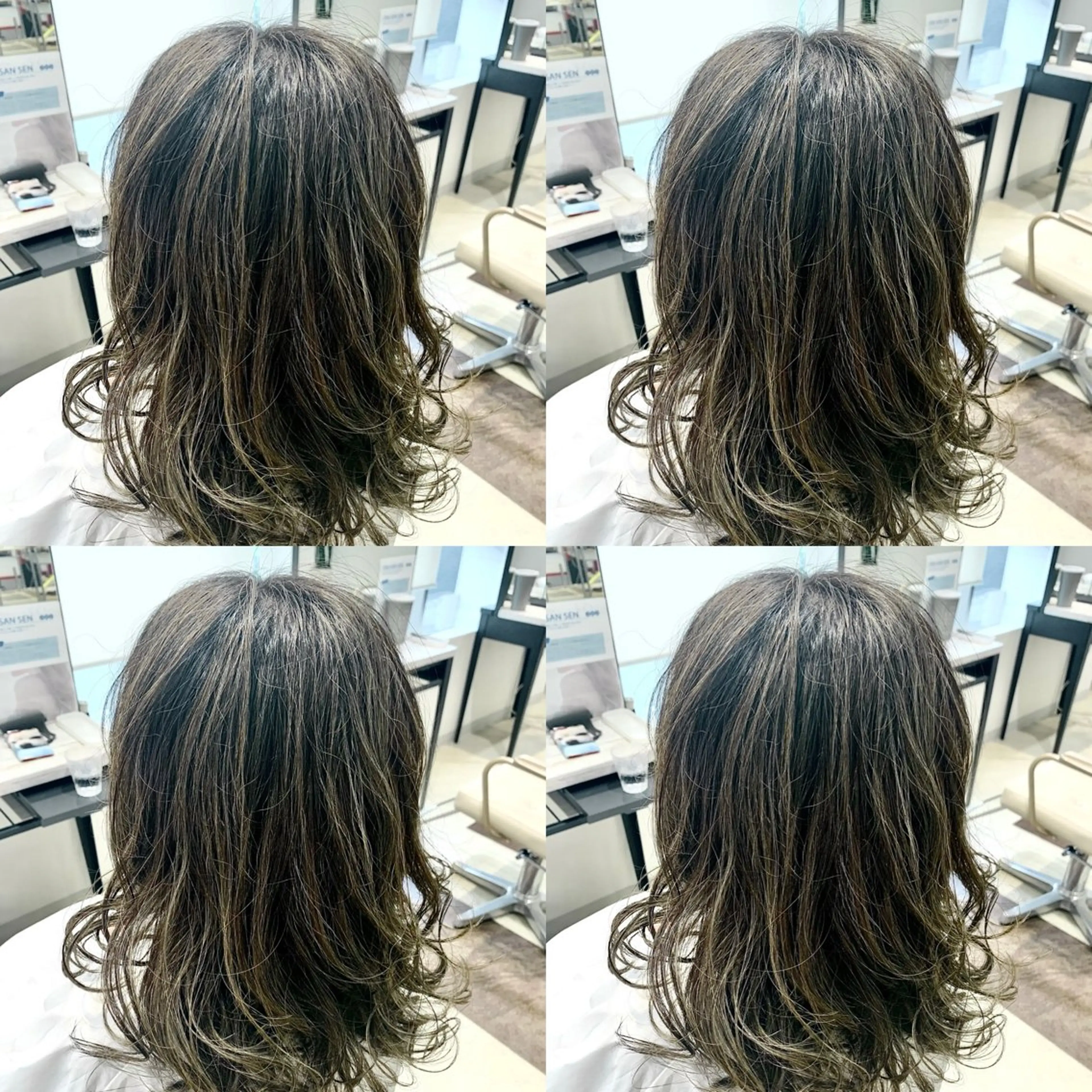 セミロング カラー ✨ギャップNO1✨ 工藤大輔のヘアスタイル