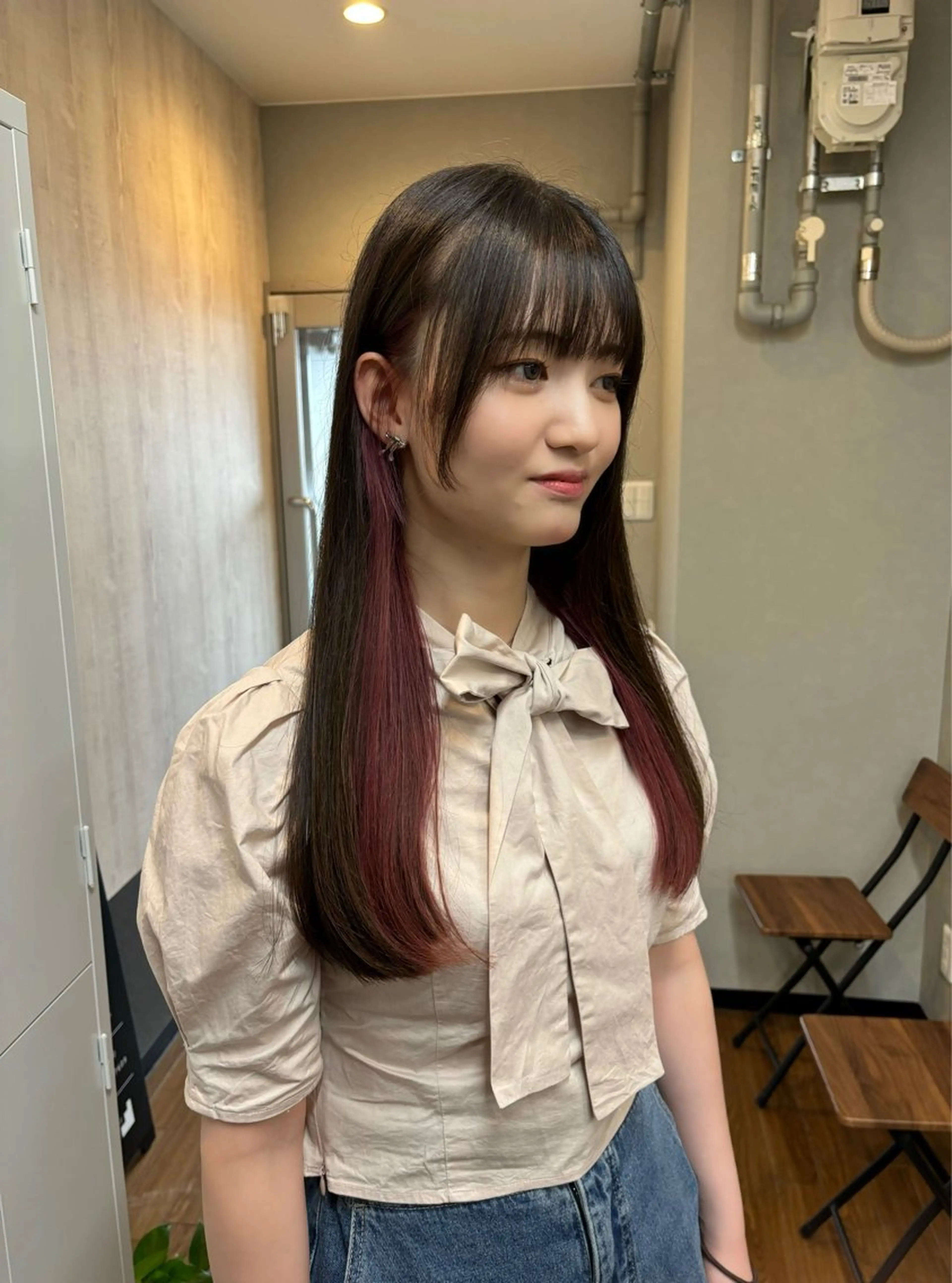 ロング カット ヘアカラー 🩵 honoka🩵のヘアスタイル