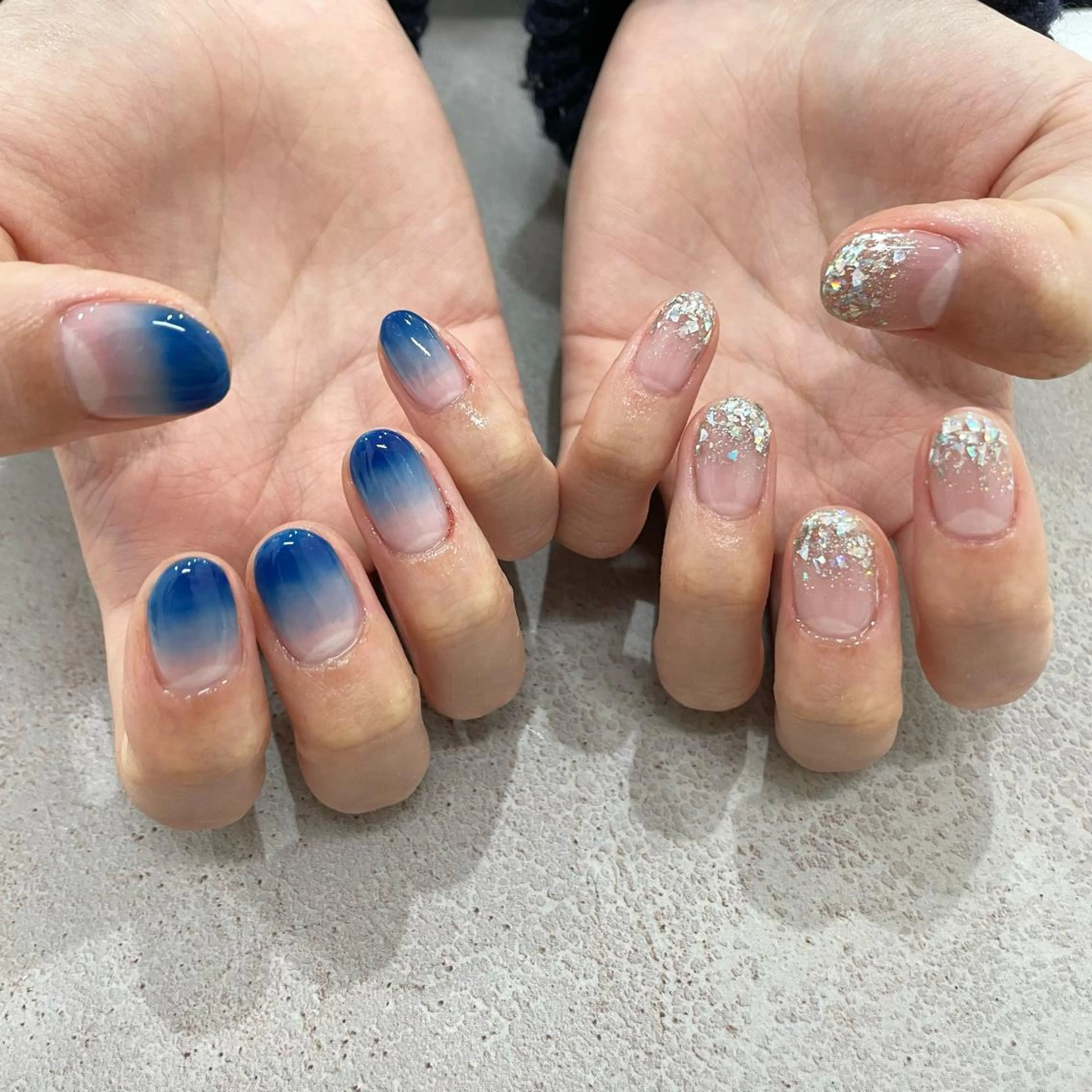 ネイル ジェルネイル グラデーション y'sbeauty 天王寺店のネイルデザイン