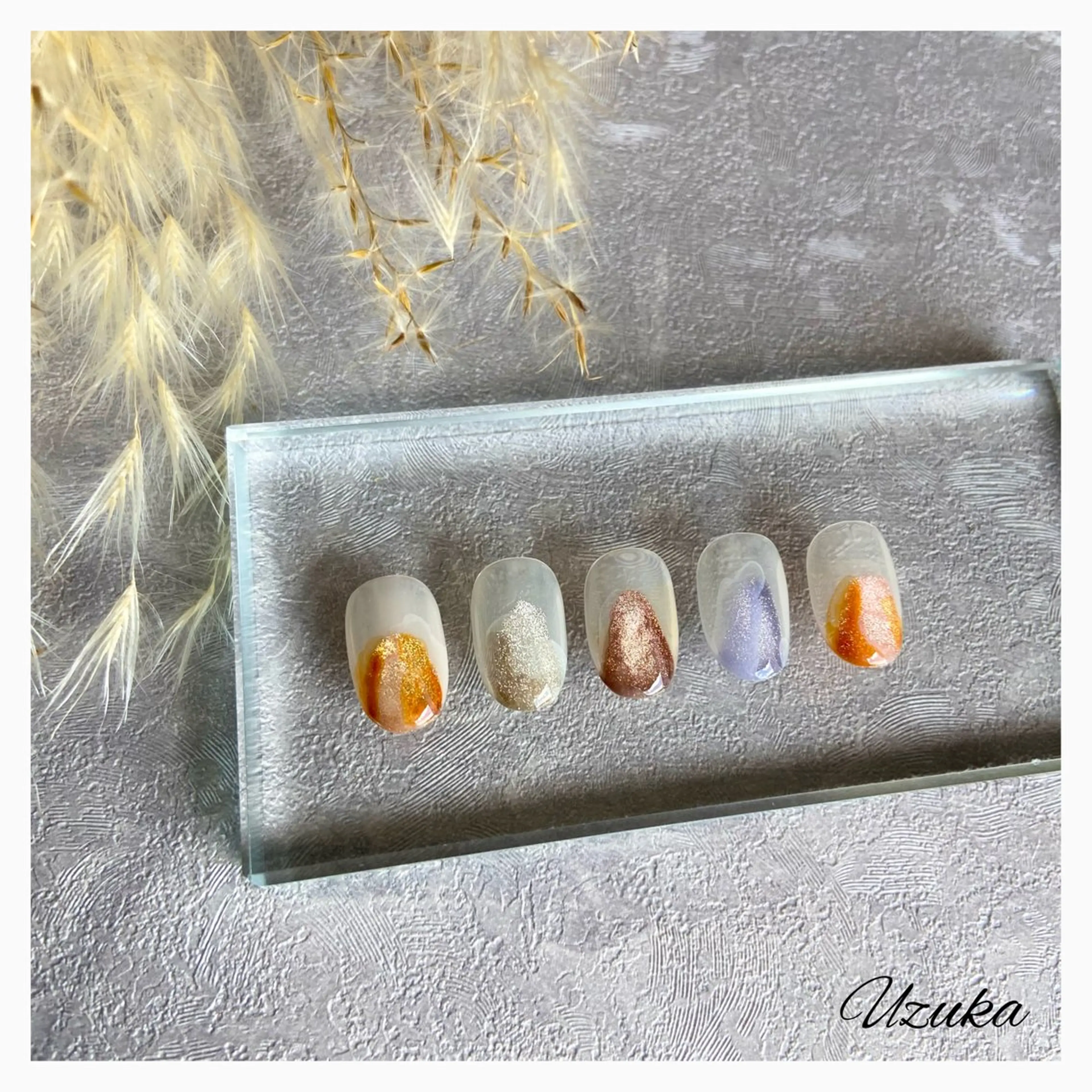 ネイル マグネットネイル 【 enn 】 Uzuka Yukaのネイルデザイン