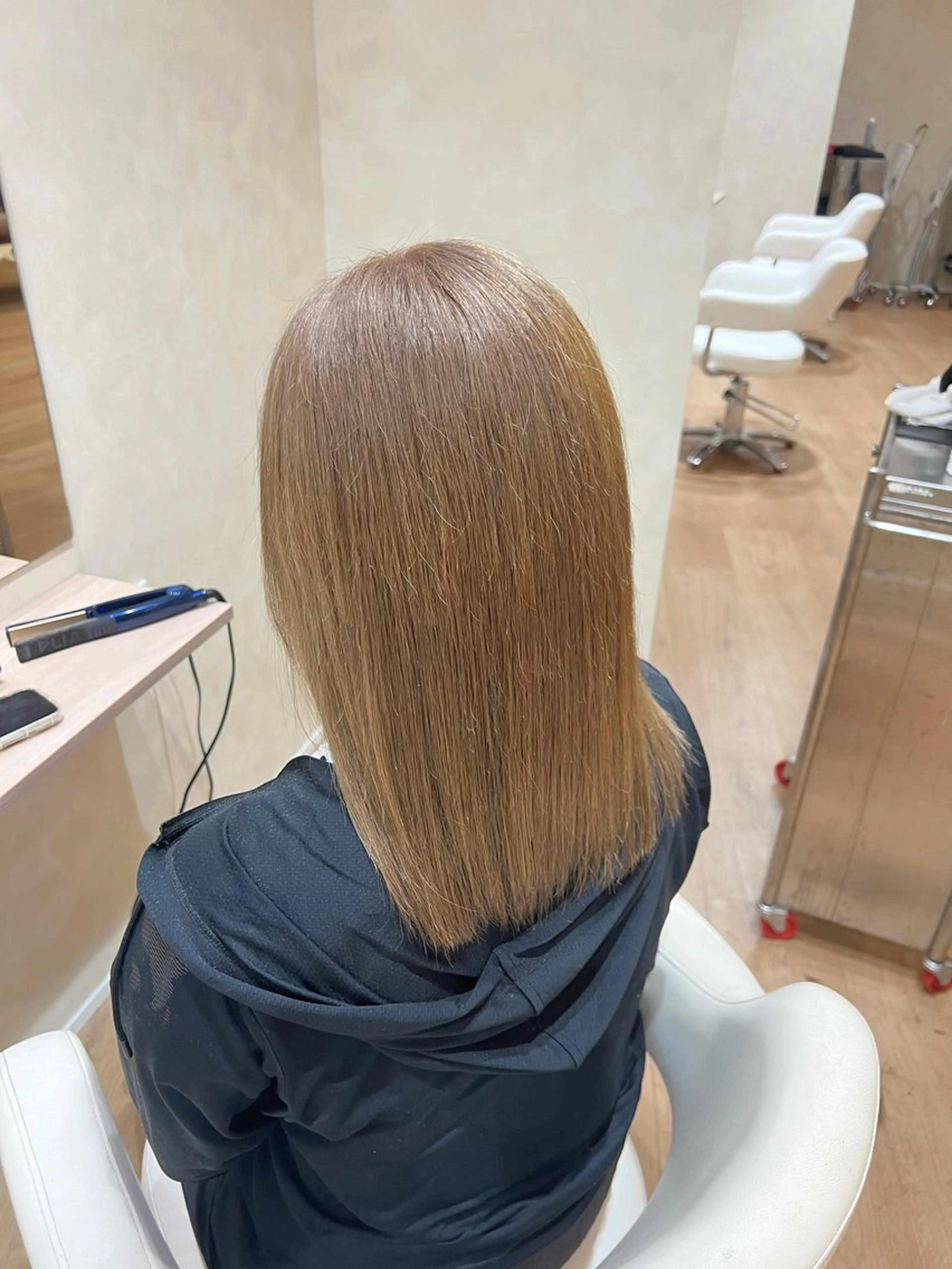 セミロング カラー AVANCE. 玉置日向我のヘアスタイル