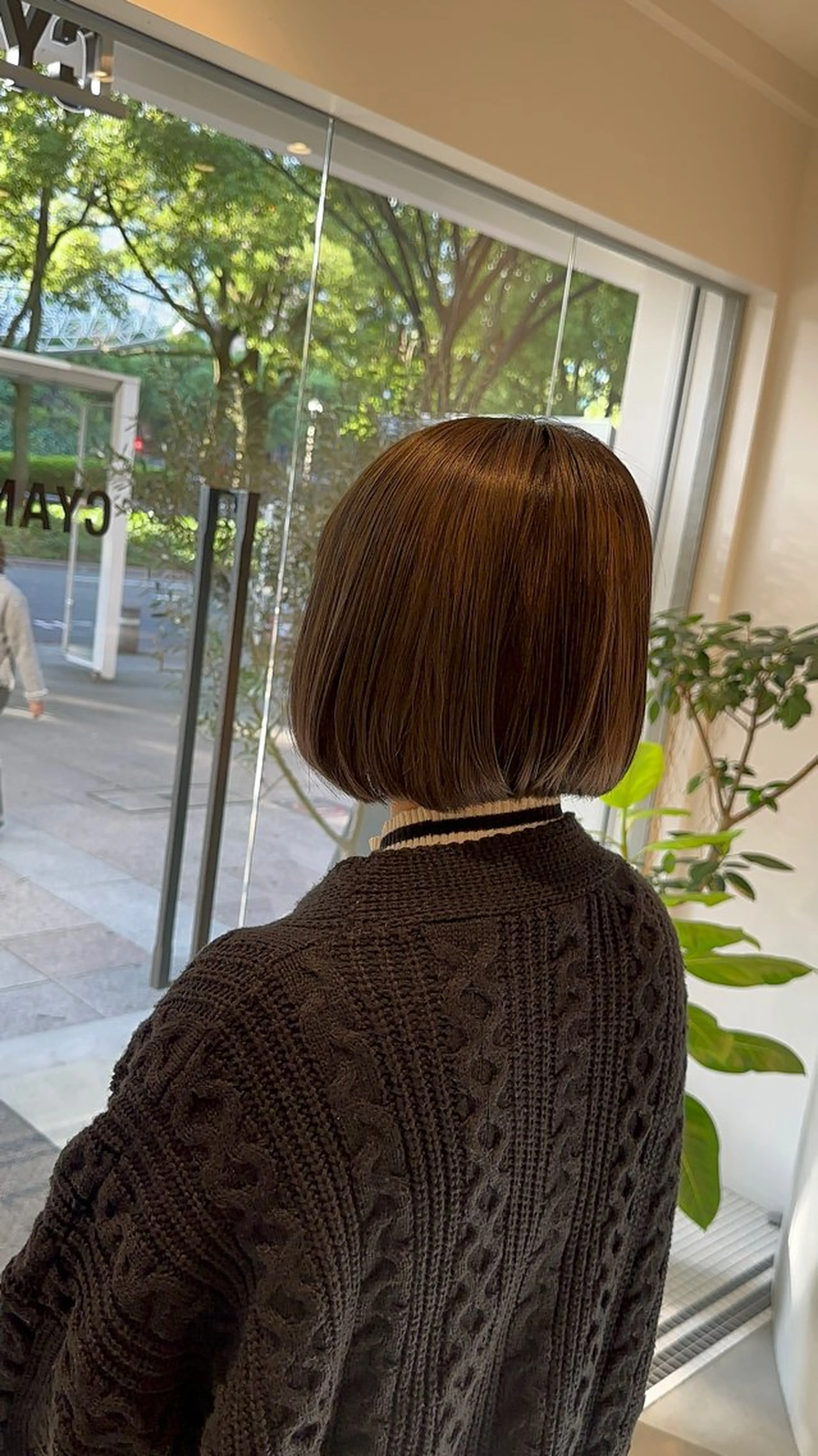 カラー ブリーチ グレージュ CYAN.大須店所属・小寺 柚初のヘアスタイル