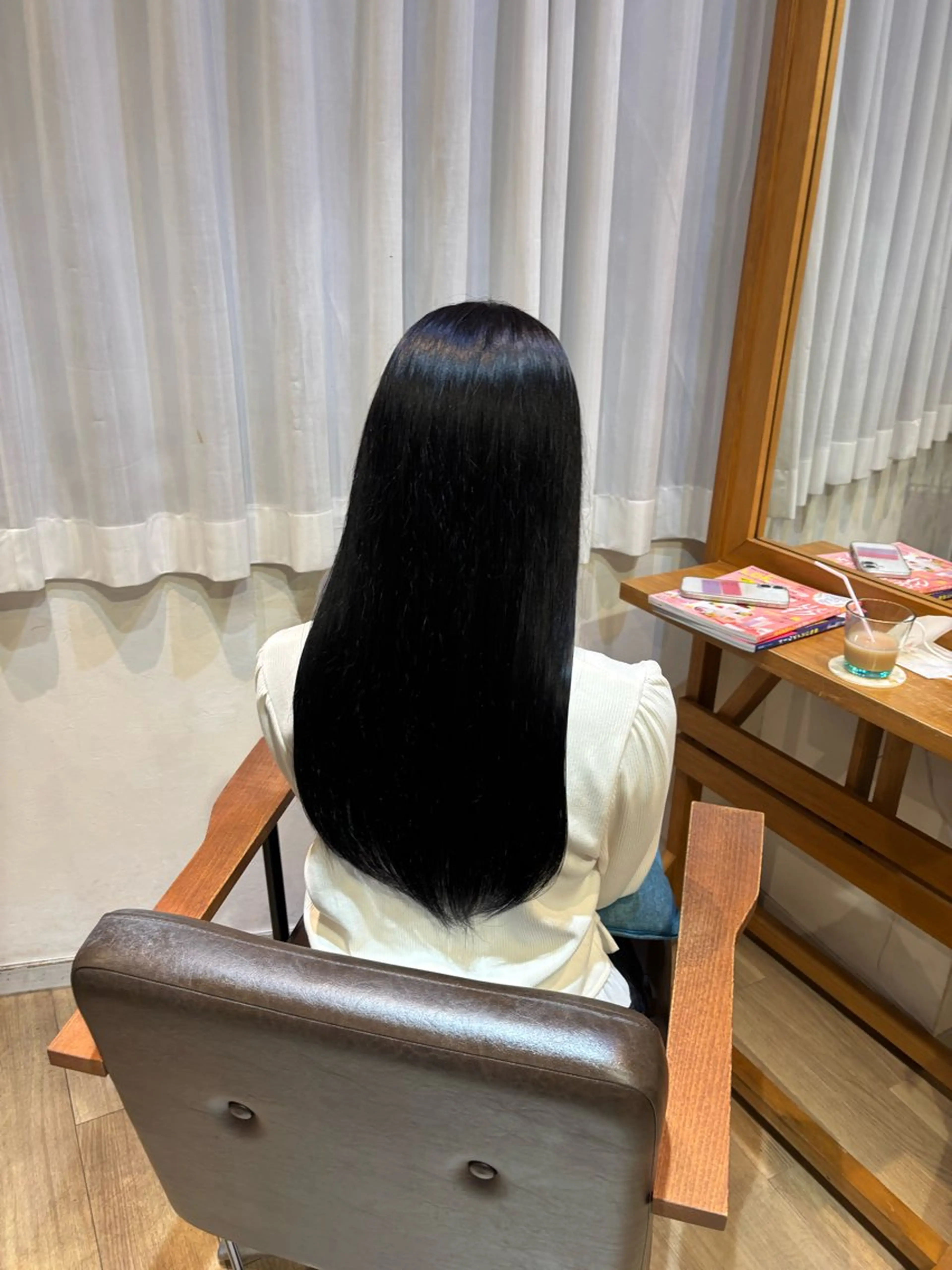 ロング カラー カット ヘアカラー トリートメント RINNO🌷艶髪/ 艶カラーのヘアスタイル
