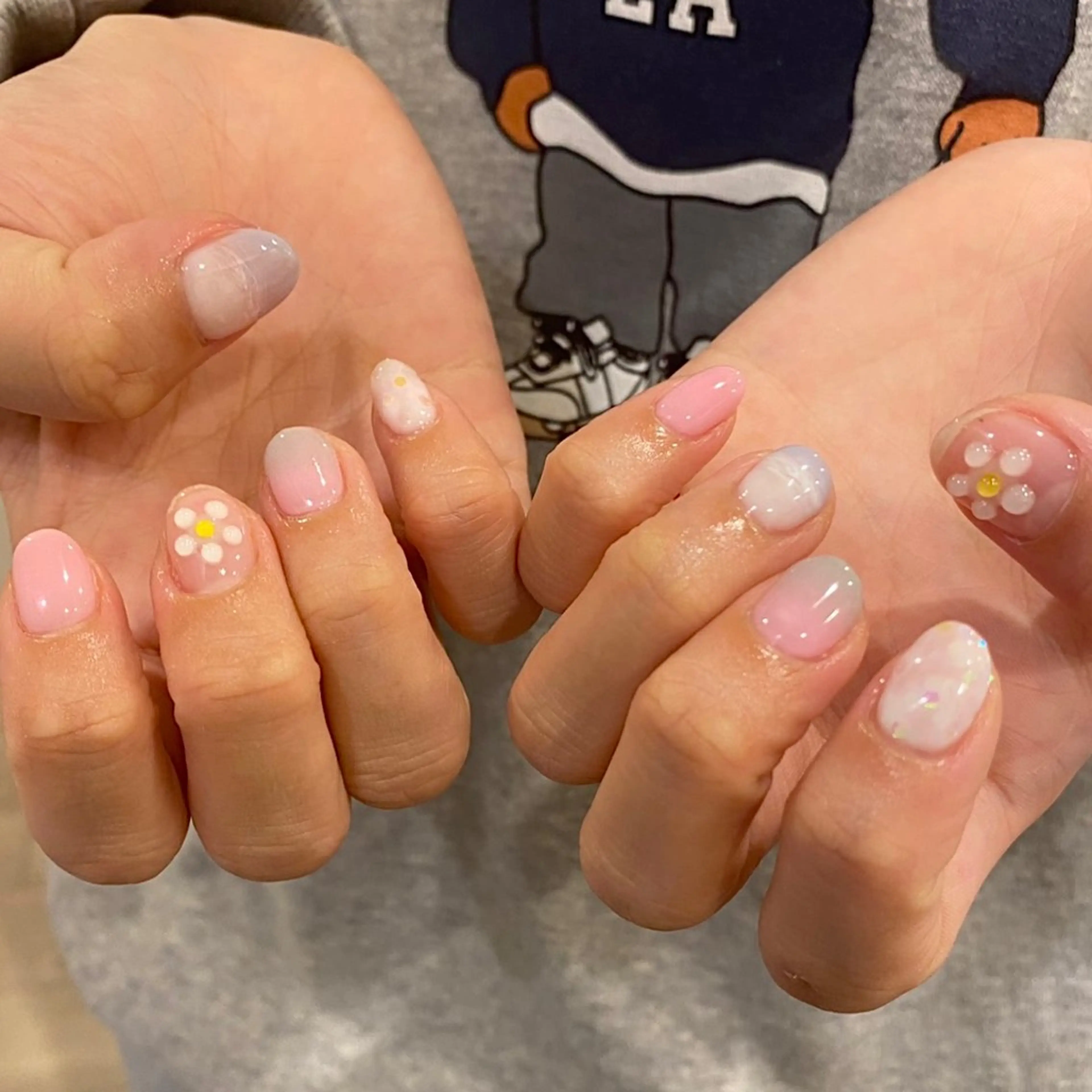 ネイル 韓国ネイル ショートネイル ハンドネイル ハンドケア N dé chou chou所属・林 七海のその他イメージ