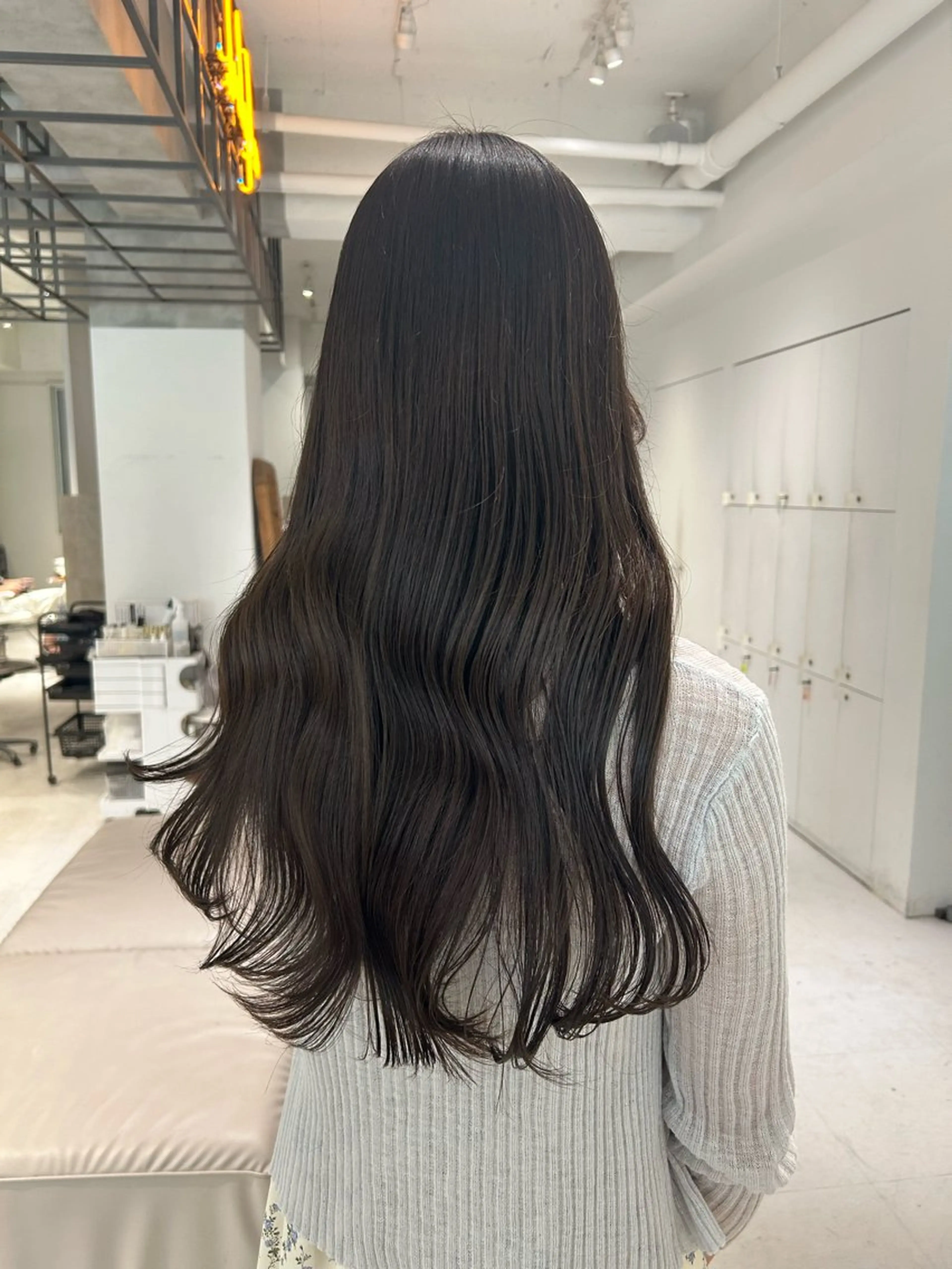 ロング ヘアカラー 透明感color ˚✧₊amuのヘアスタイル