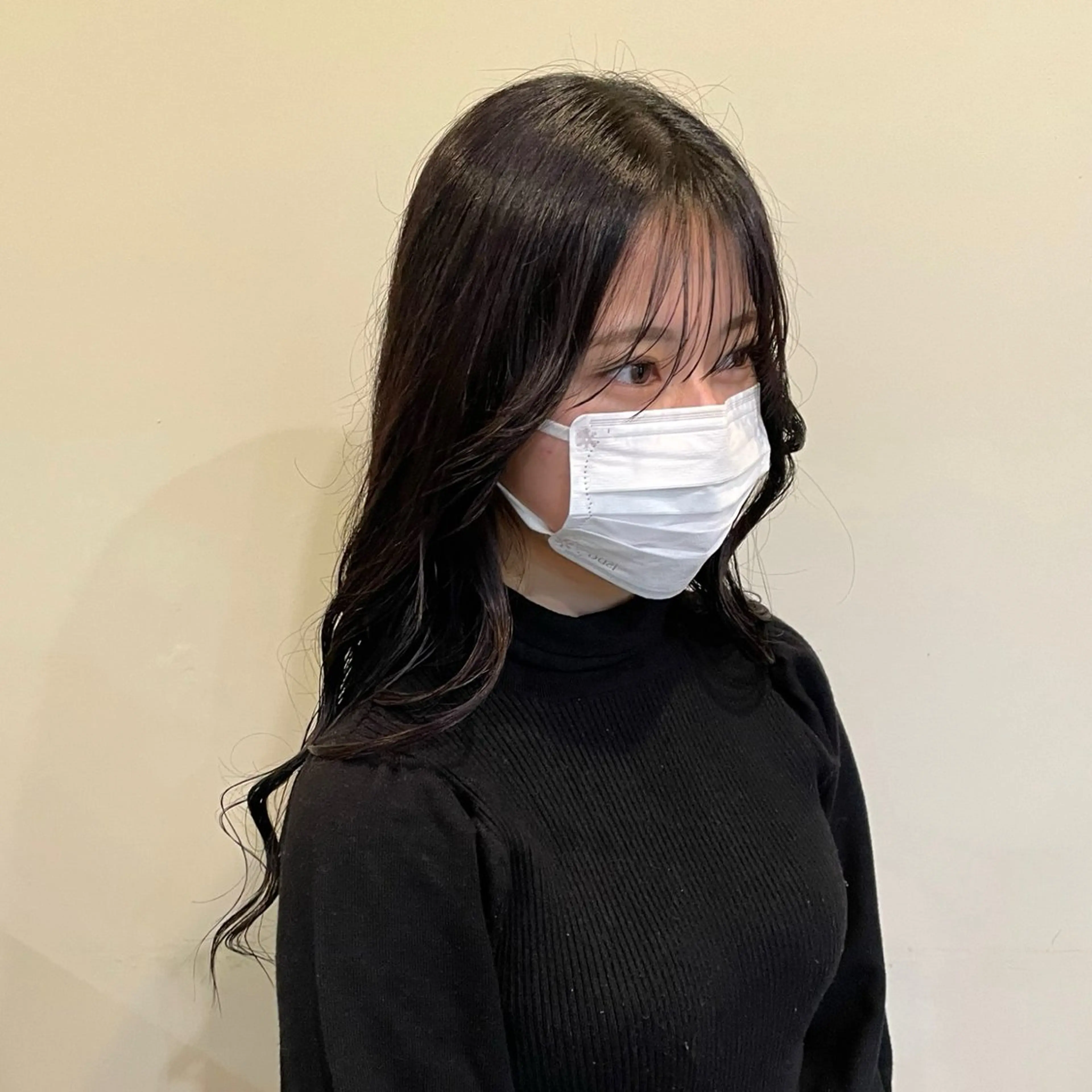 ロング カラー 松尾 遥花のヘアスタイル