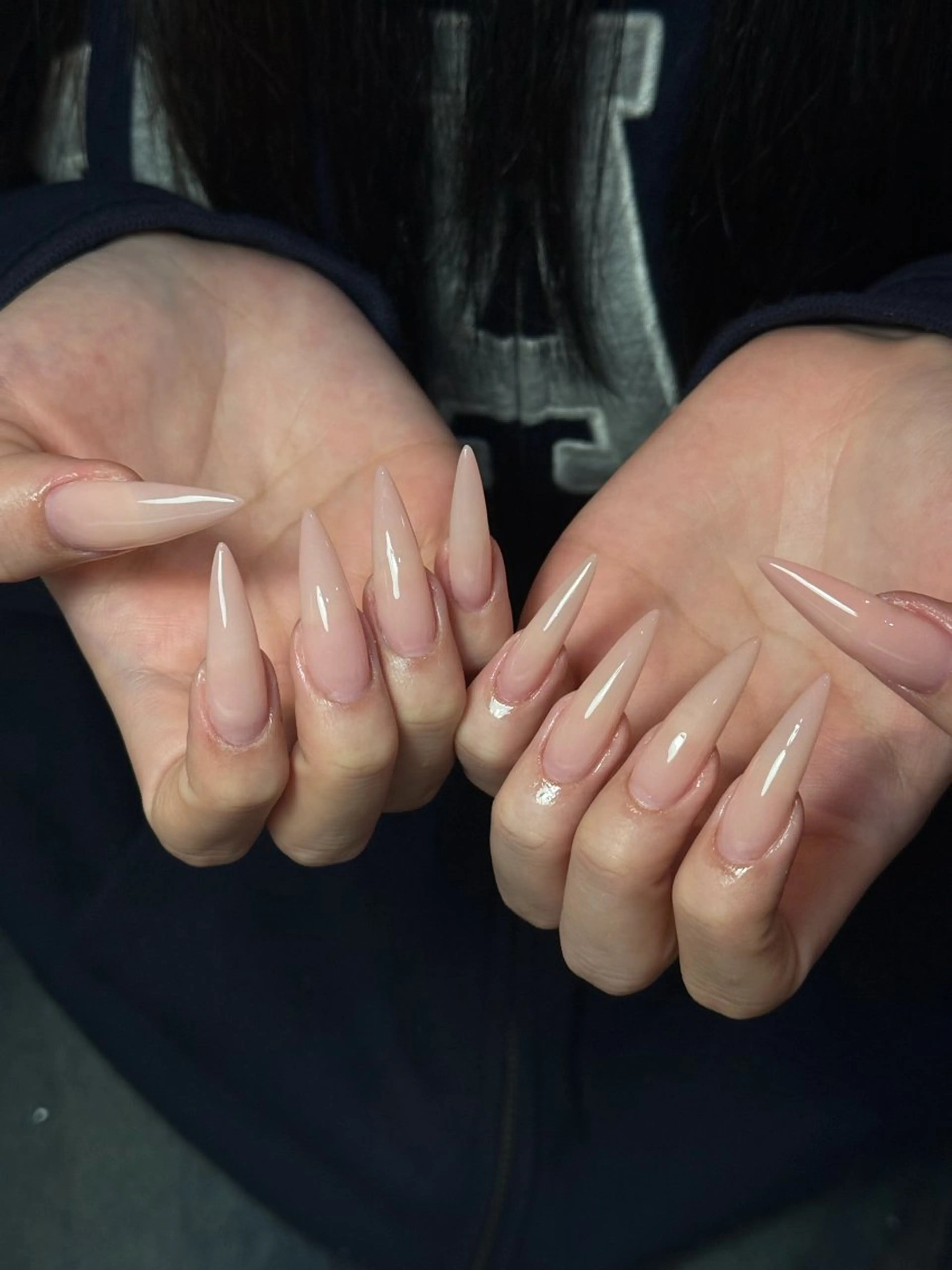 ネイル 韓国ネイル シンプルネイル ワンホンネイル ハンドネイル CoMo Nail Studio所属・CoMo Nailのネイルデザイン