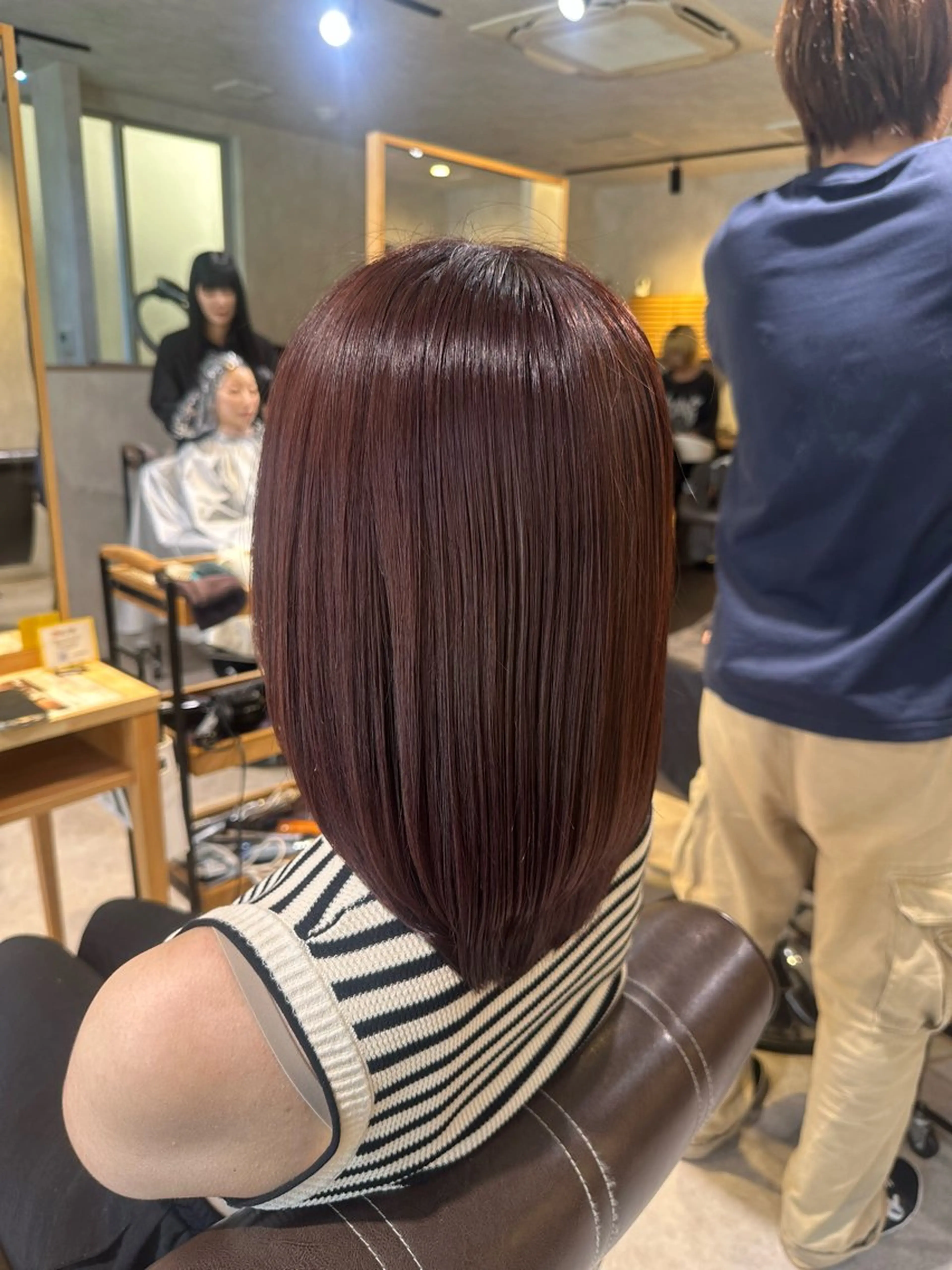 ミディアム カラー 🦋艶モテカラー/ヘ アセット🦋YURIのヘアスタイル