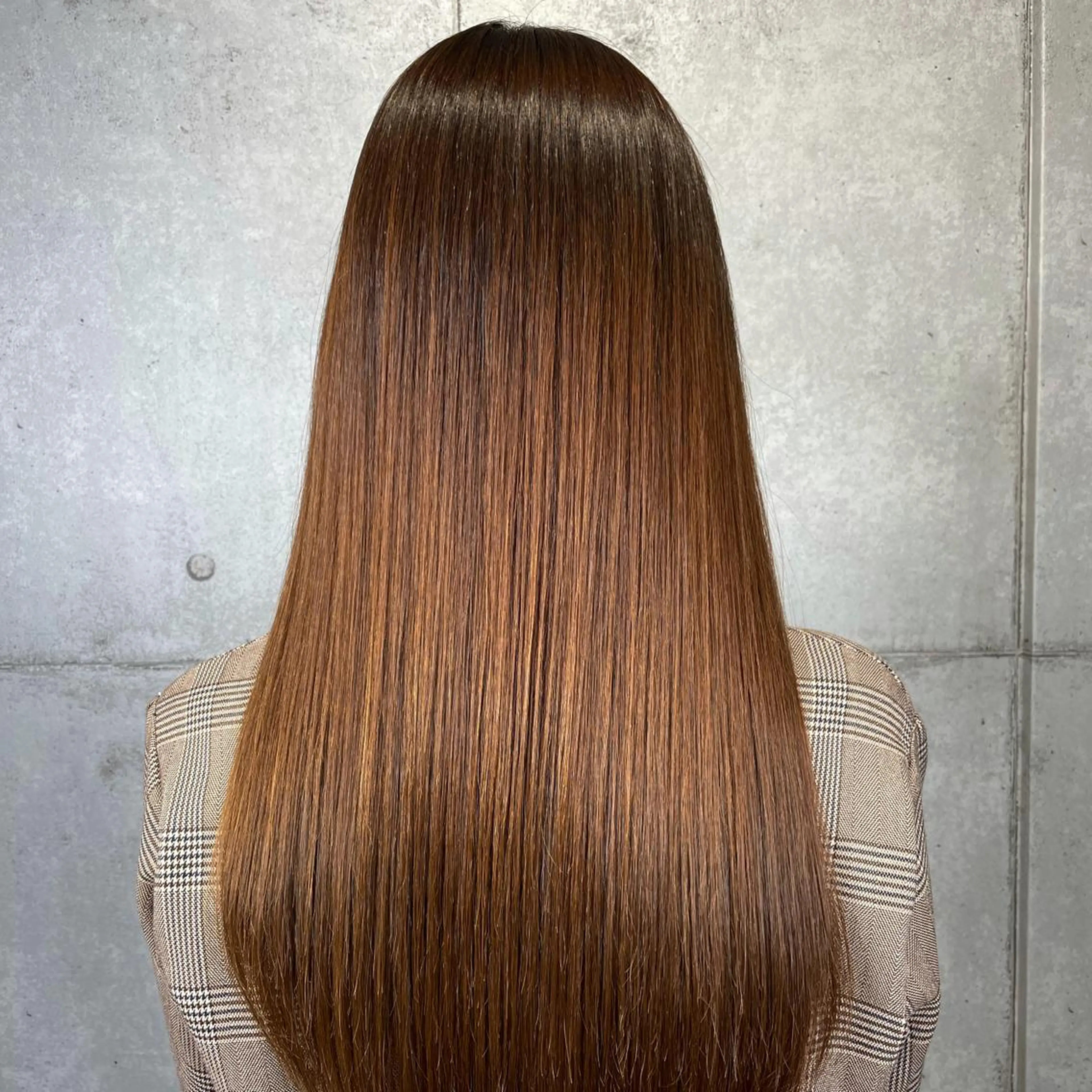 ロング パーマ 縮毛矯正 newi 池袋のヘアスタイル