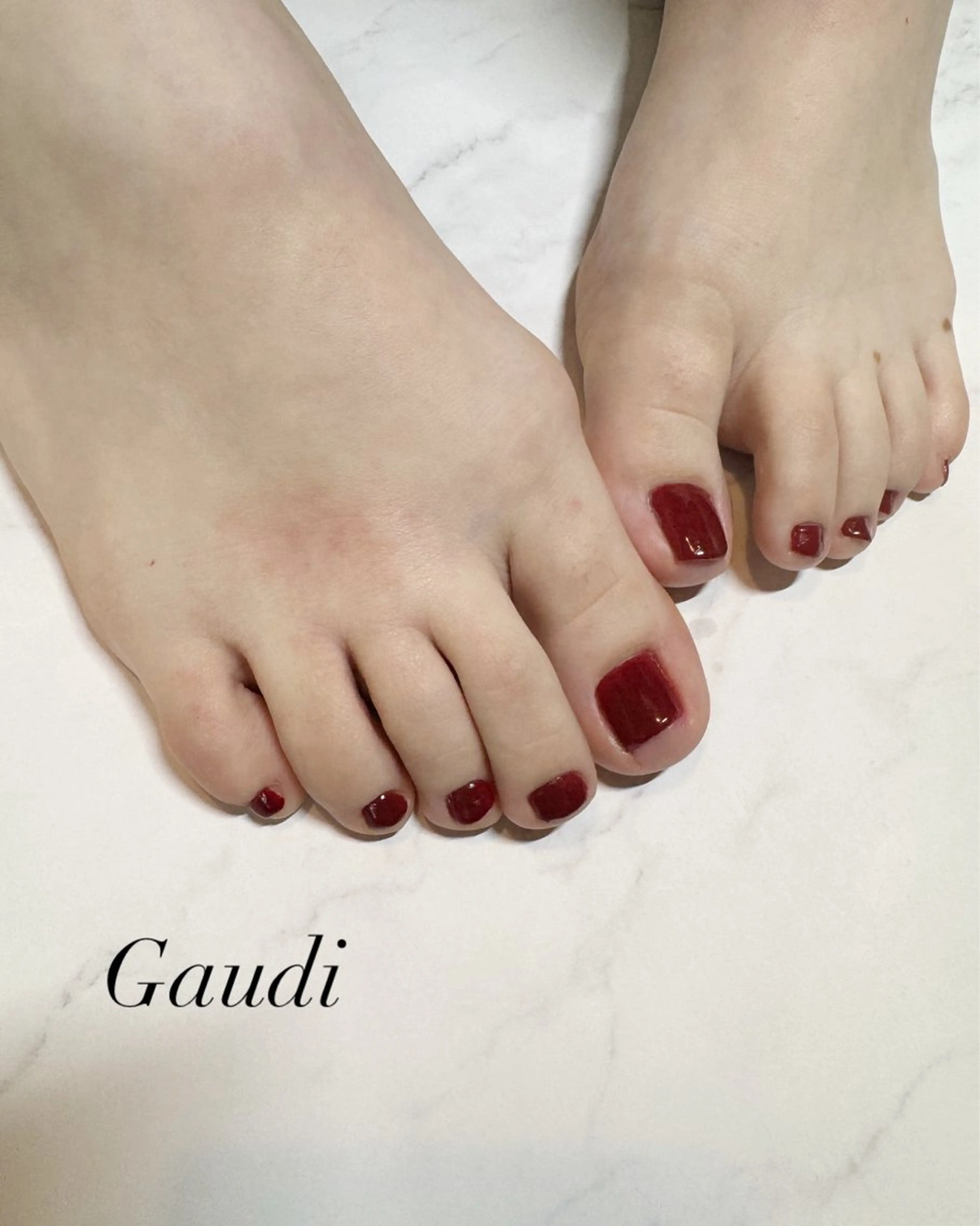 ネイル ボルドー 赤色 Gaudi.Nail Rinaのその他イメージ