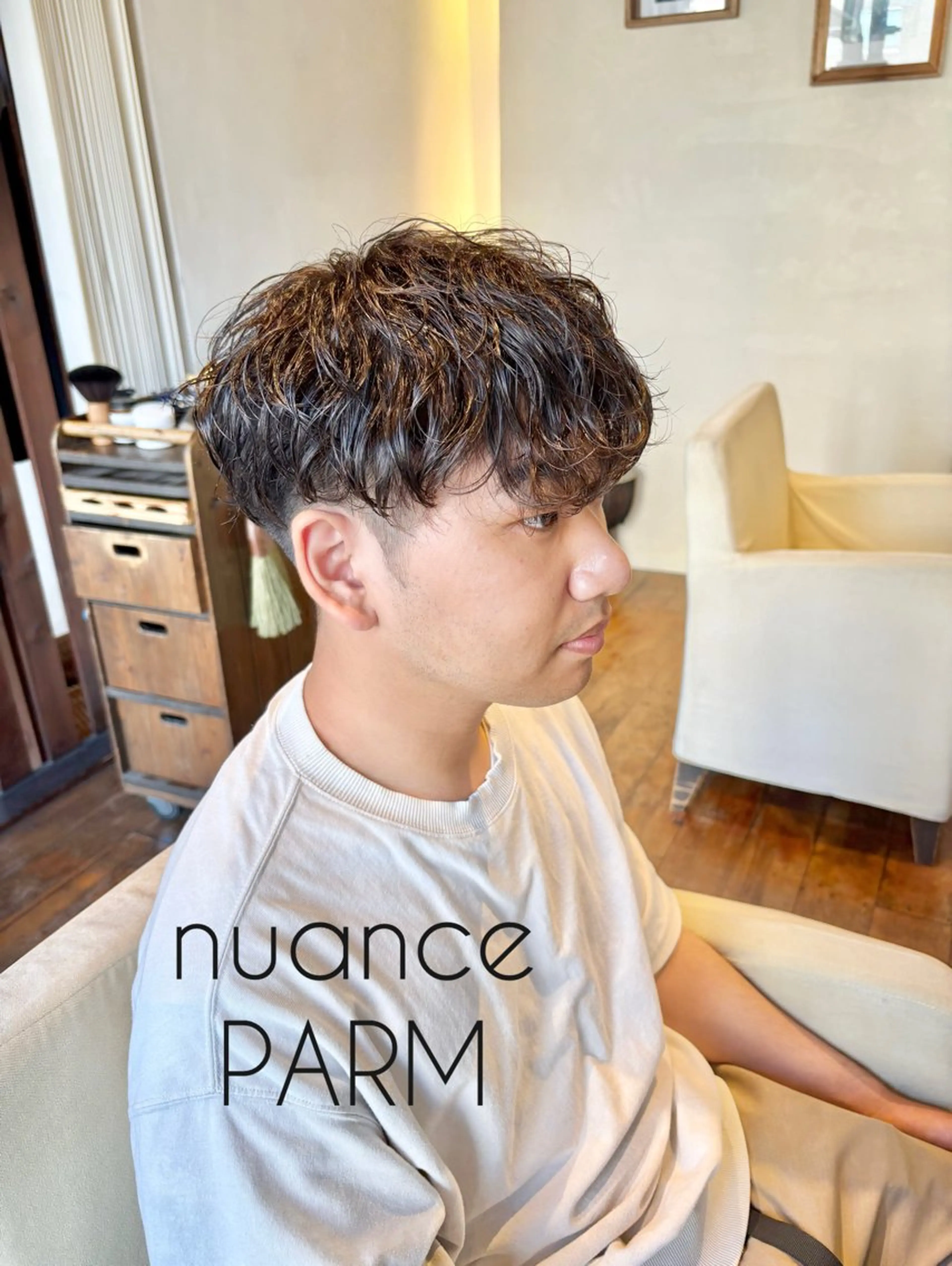 メンズ メンズパーマ パーマ suka  hair所属・タイチ メンズ専門のヘアスタイル