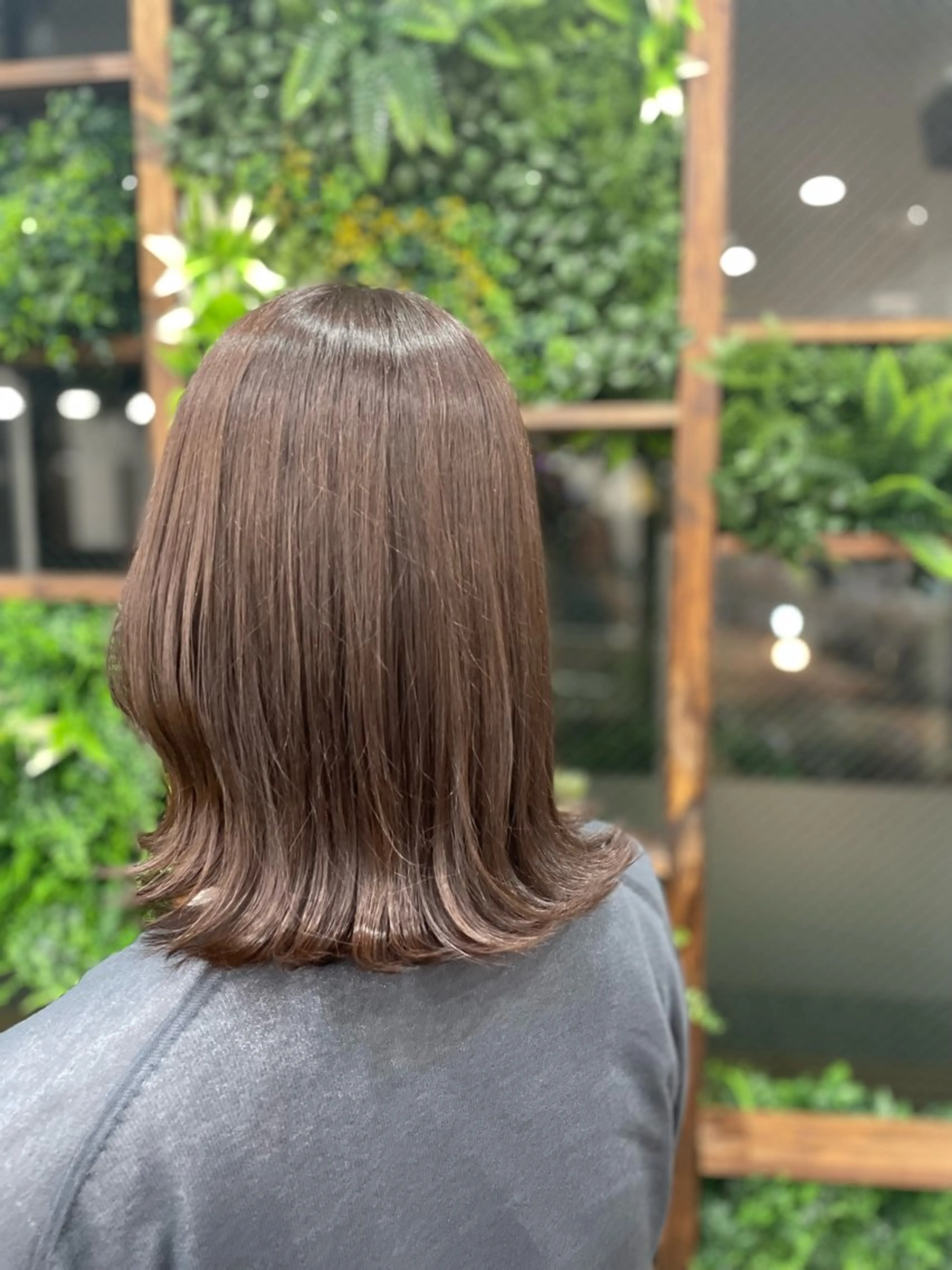 ミディアム カラー アディクシーカラー ベージュカラー オレンジ クラウドヘアー北仙台店所属・佐藤 なつののヘアスタイル