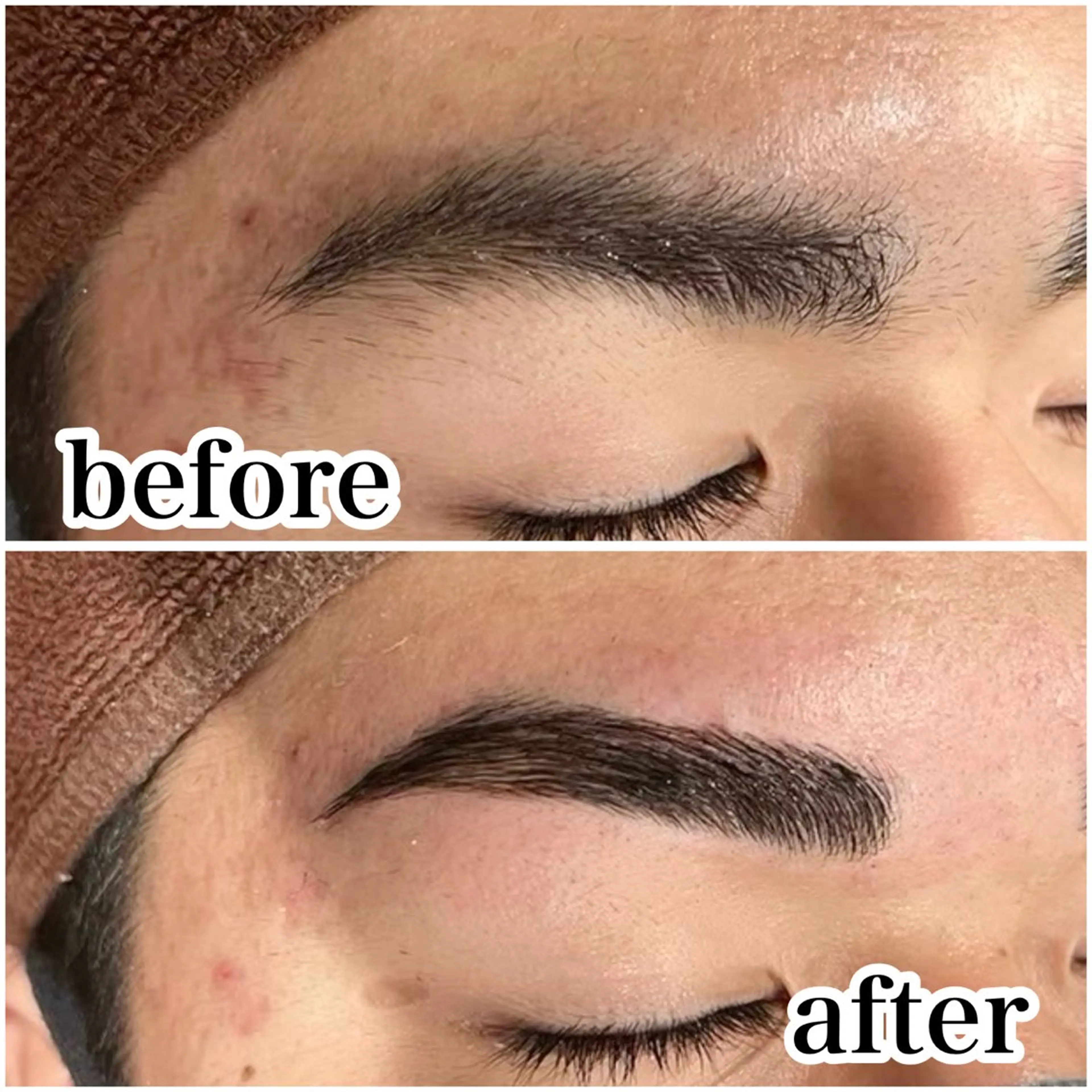 メンズ アイブロウ ワックス脱毛 その他(アイブロウ) メンズ脱毛&メンズ眉毛サロン  kyle.横浜所属・メンズ眉/HBL/ sakiの眉毛・アイブロウイメージ