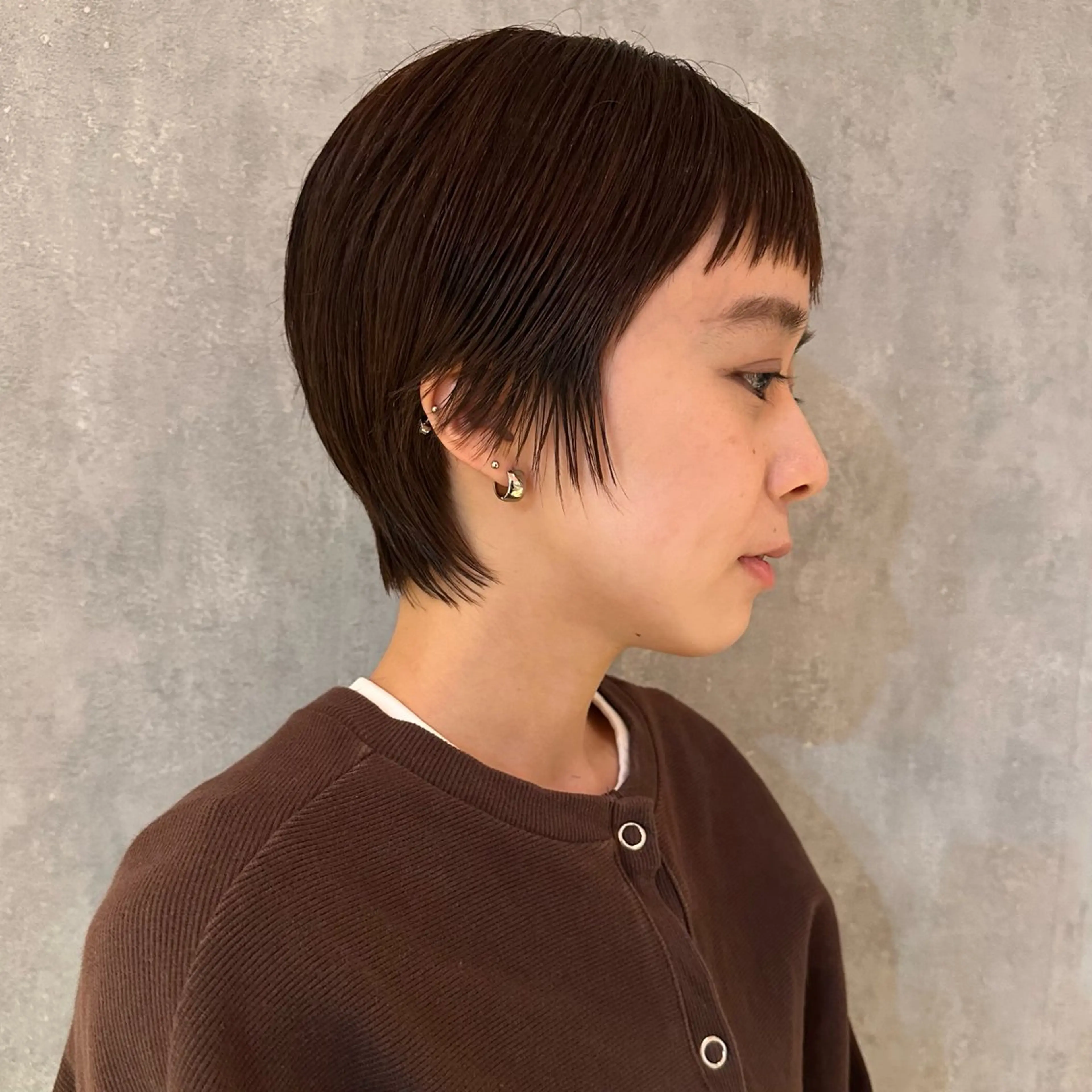 ショート ROSSO所属・大久保 諒　ショート、ボブのヘアスタイル