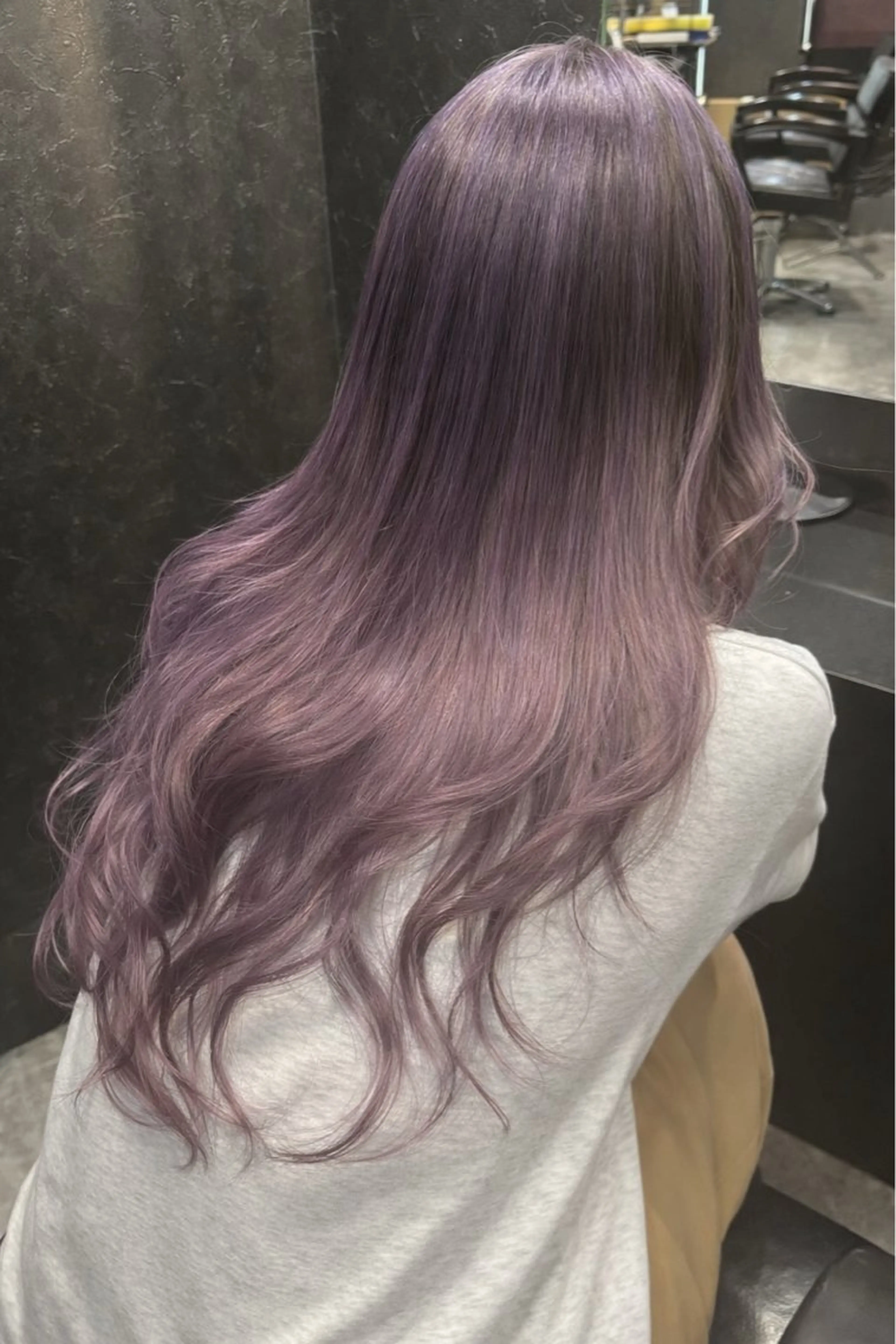 カラー バレイヤージュ ブリーチ ケアブリーチ ヘアカラー ももか bAteAuのヘアスタイル