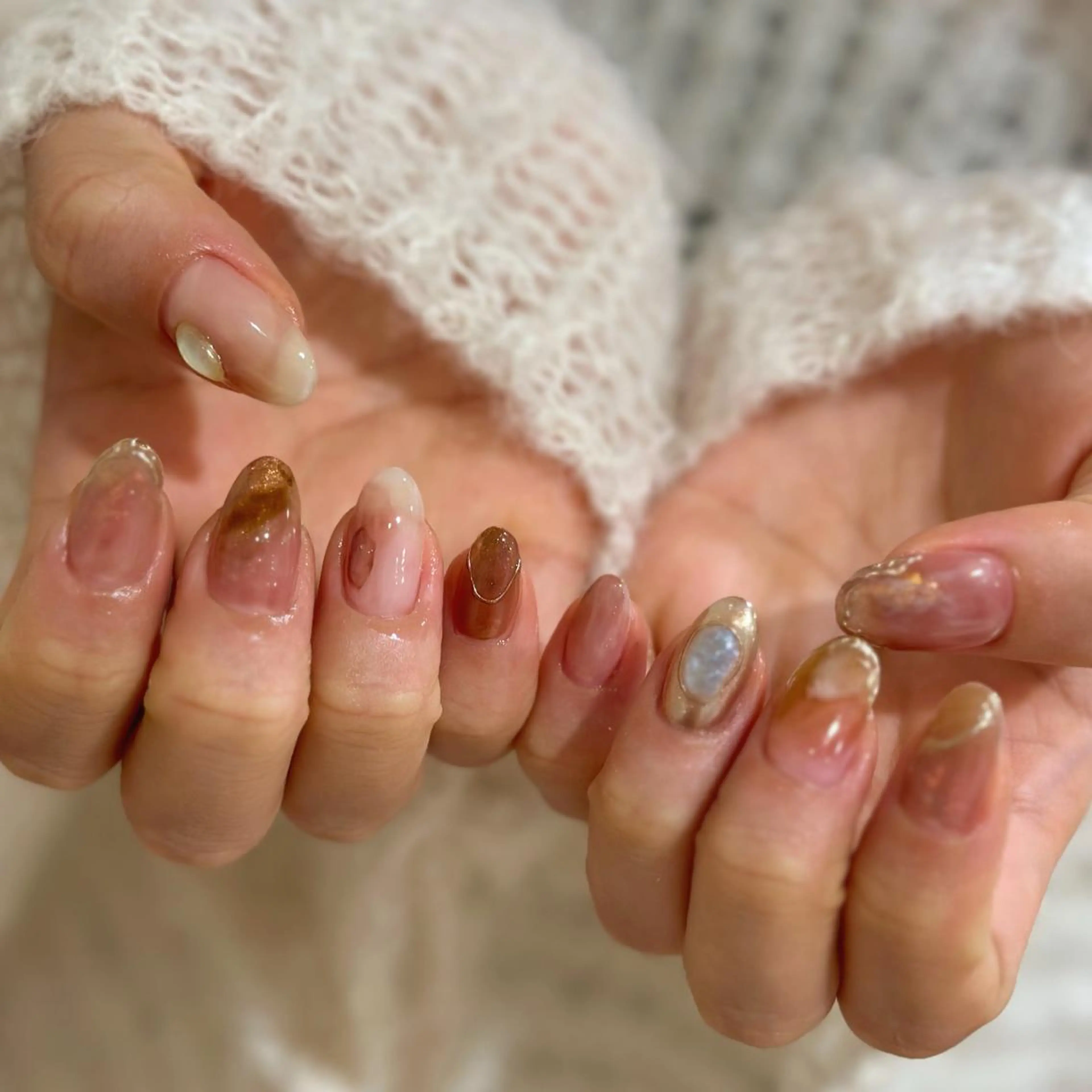ネイル mia.⌇@nail ist_miaのネイルデザイン