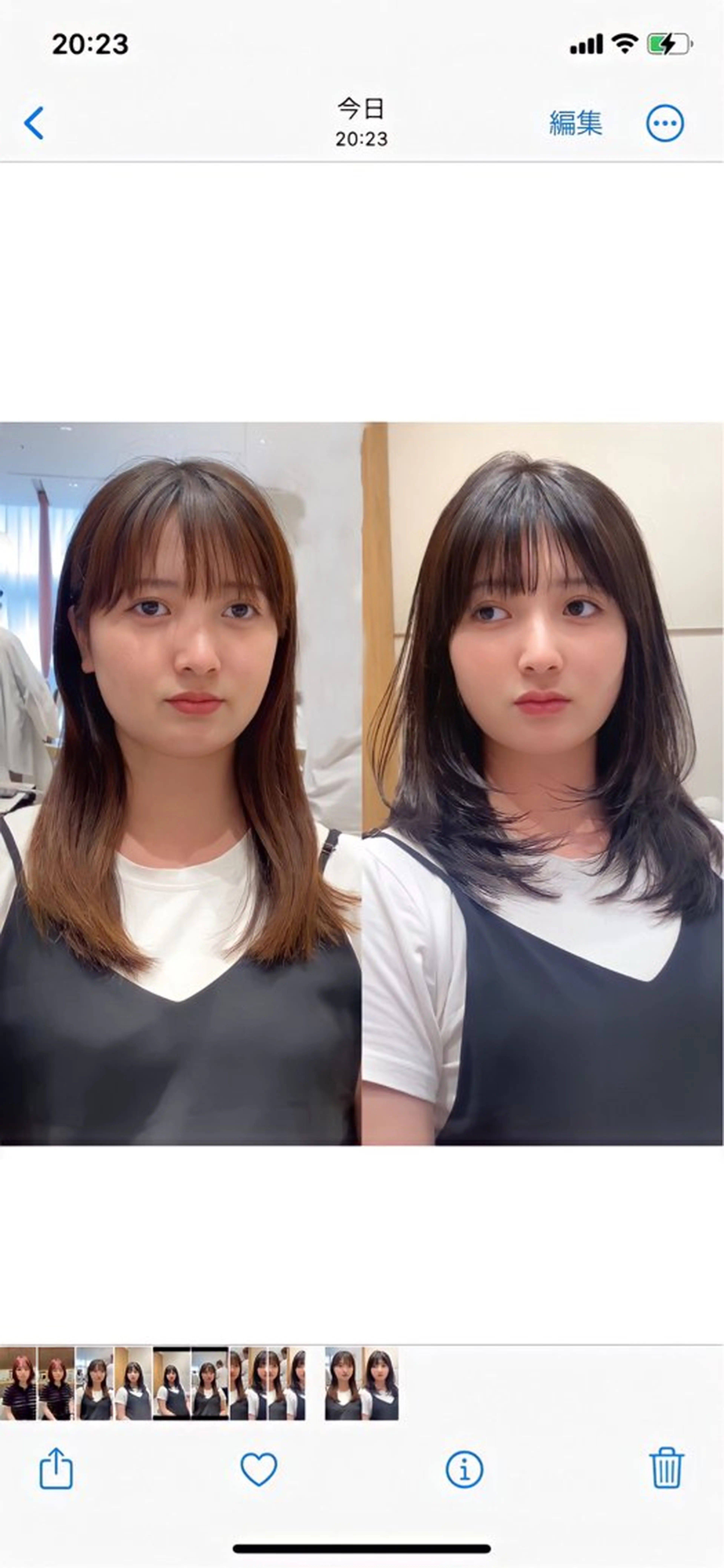 セミロング カラー パーマ ヘアアレンジ ハイレイヤー 韓国風ヘア レイヤーカット ウルフカット カット ヘアカラー トリートメント ヘアセット 小野寺瑞希 /最小顔カットのヘアスタイル
