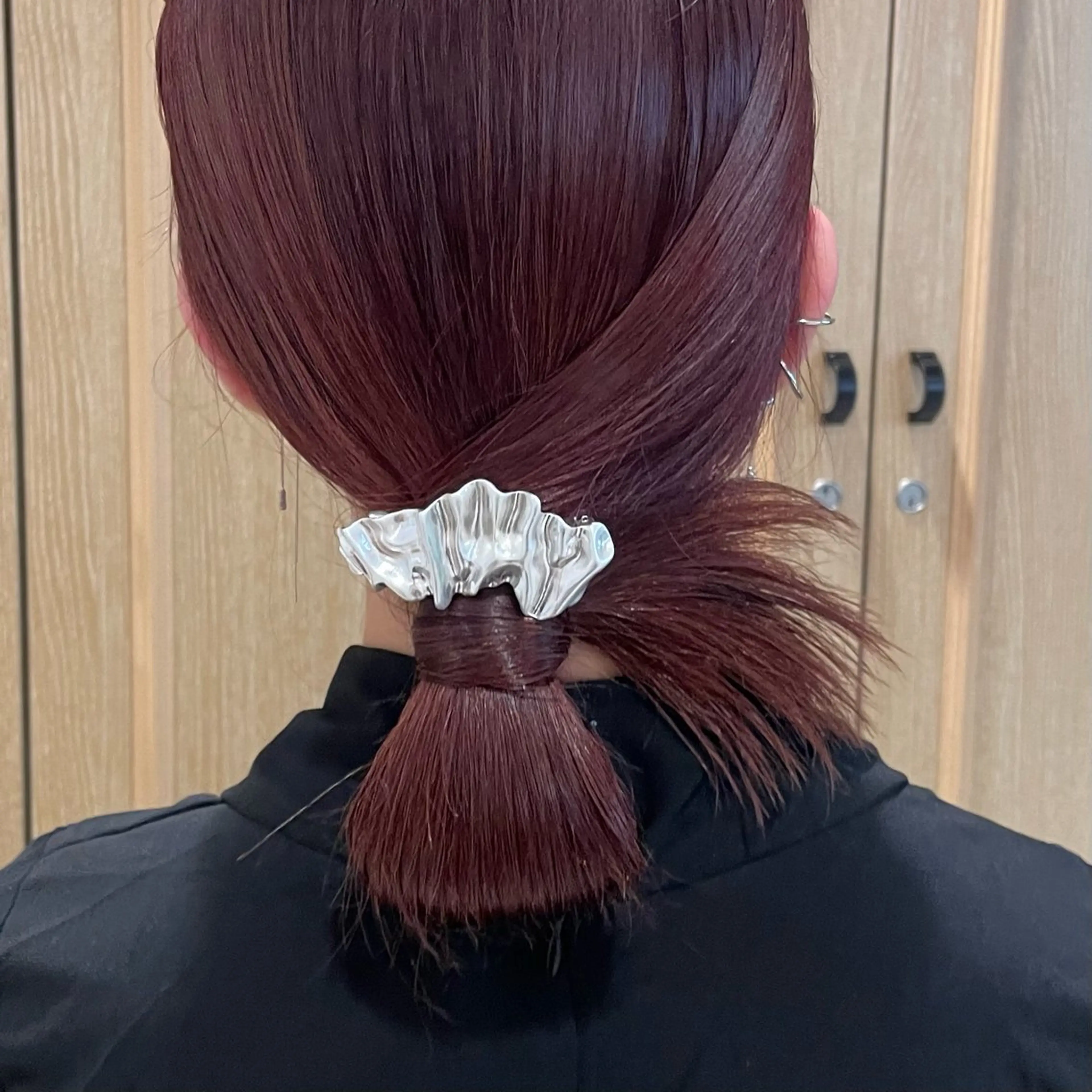 ロング カラー ヘアアレンジ ヘアアレンジ🪽🎀 艶カラー/天王寺のヘアスタイル