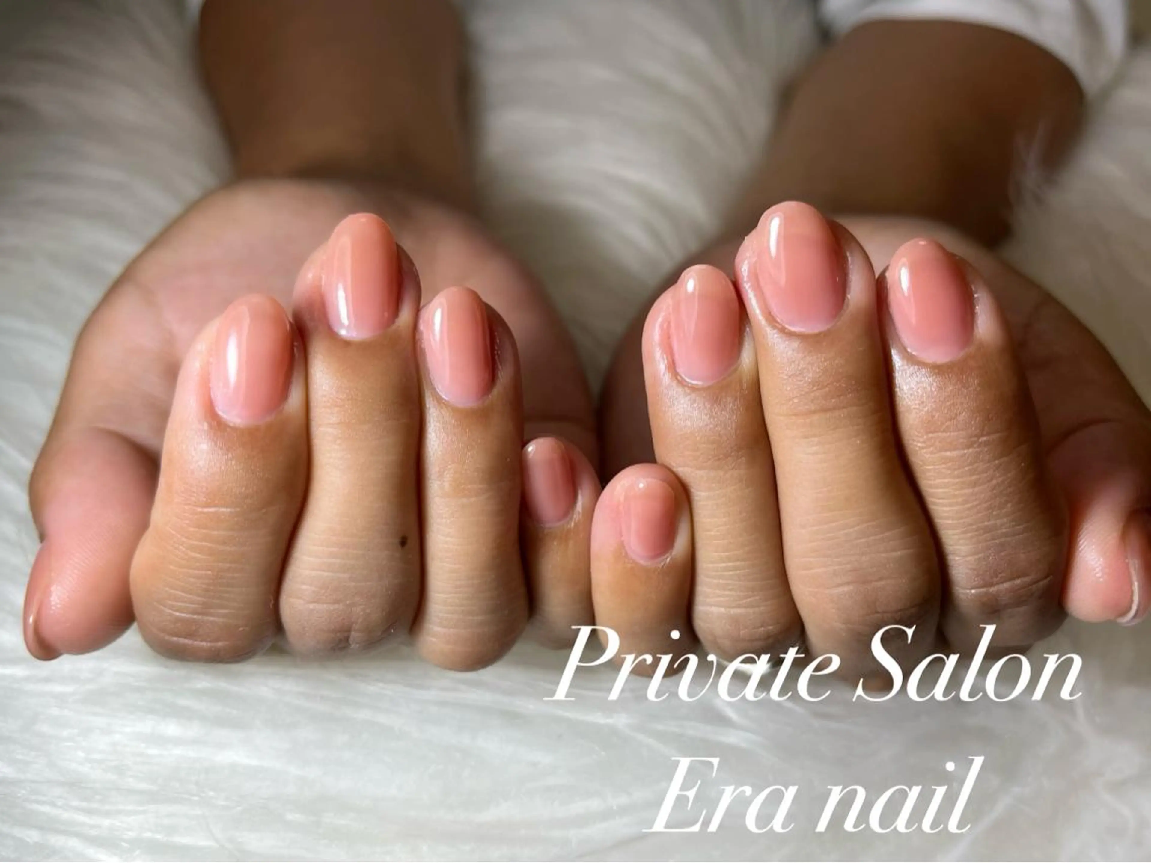 ネイル ワンカラーネイル ハンドネイル Era nailのネイルデザイン