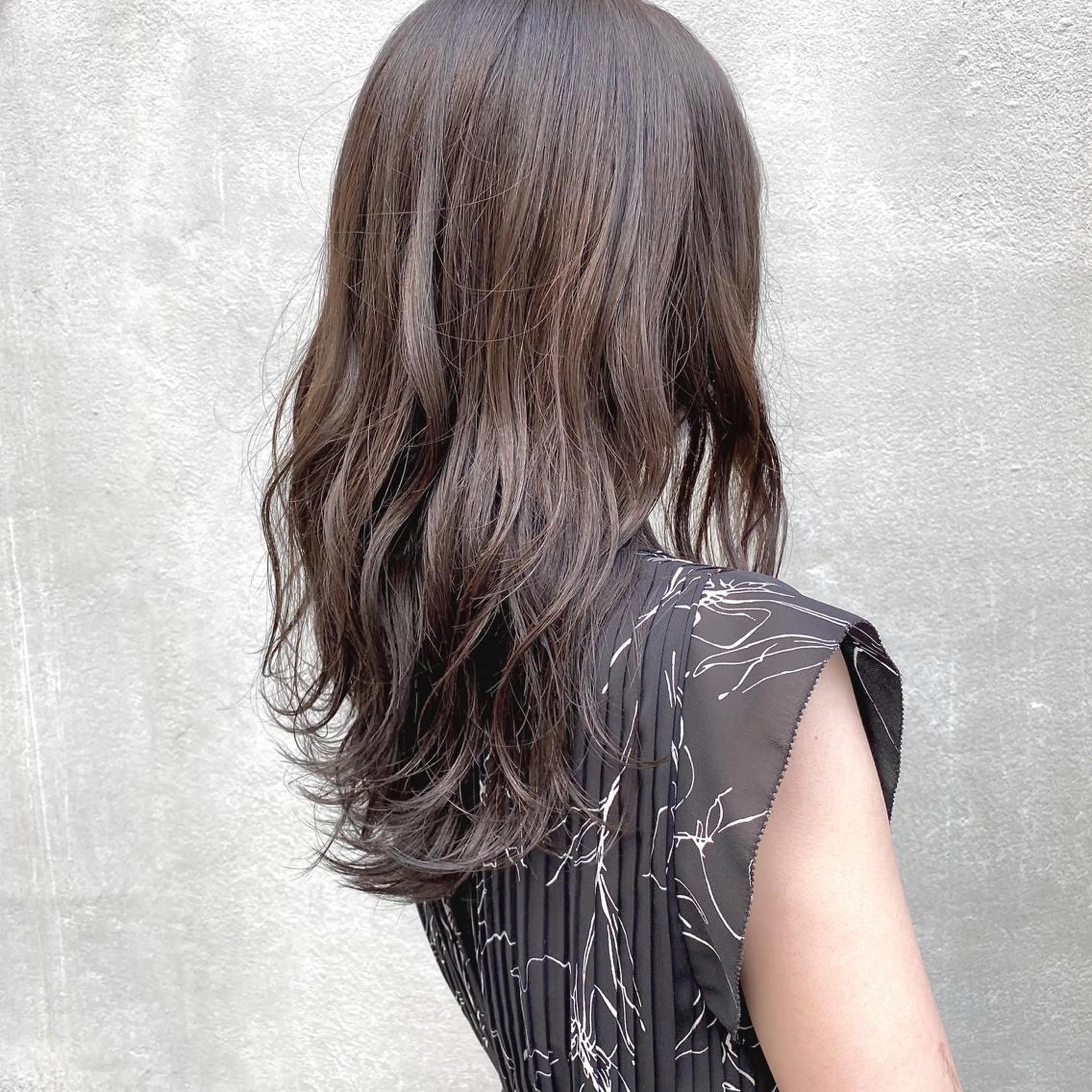 セミロング カラー ヘアアレンジ カット ヘアカラー トリートメント ヘッドスパ 【ダメージレス施術】 【透明感】北村 拓也のヘアスタイル