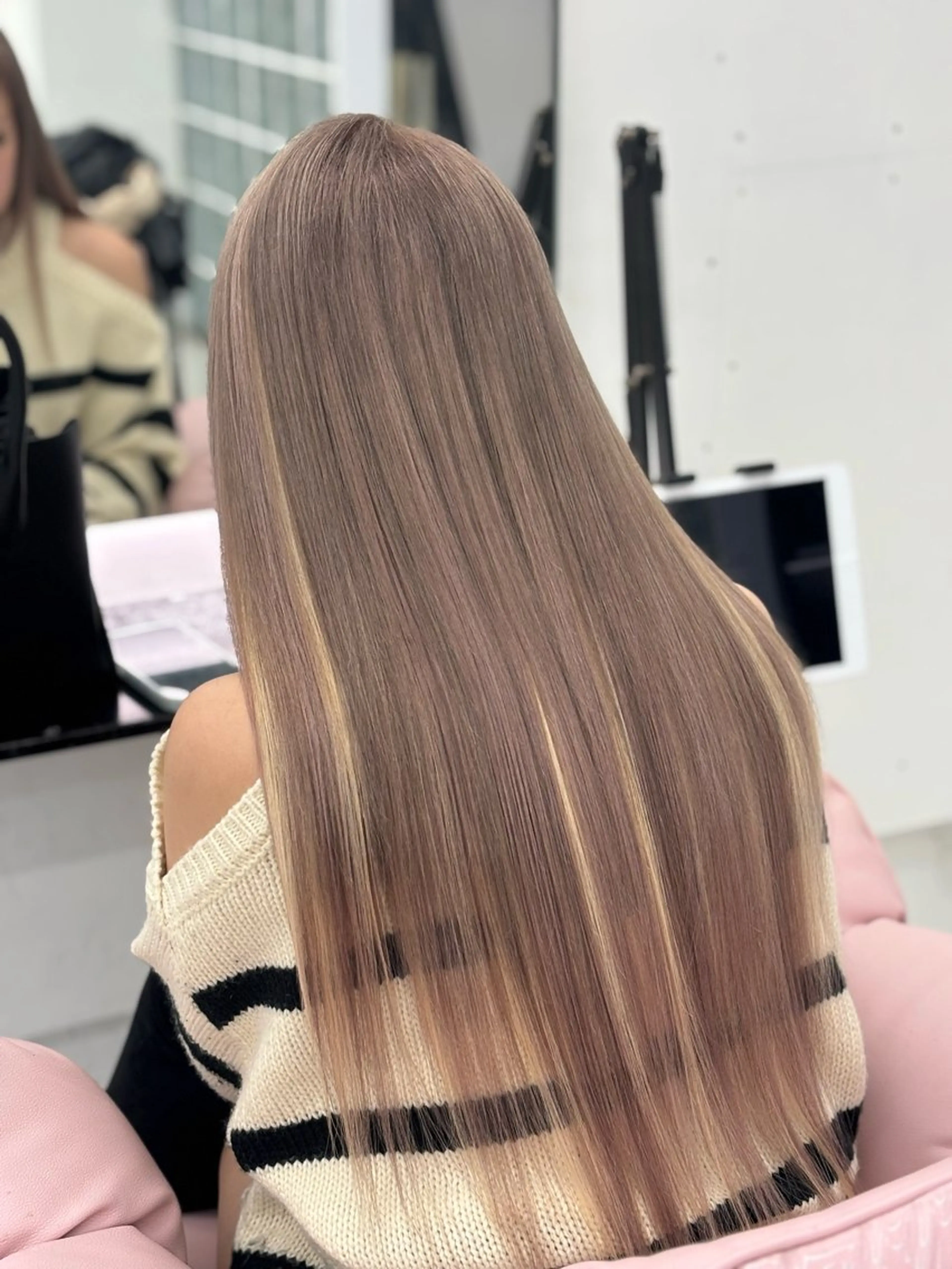 ロング エクステ 中村 海星のヘアスタイル