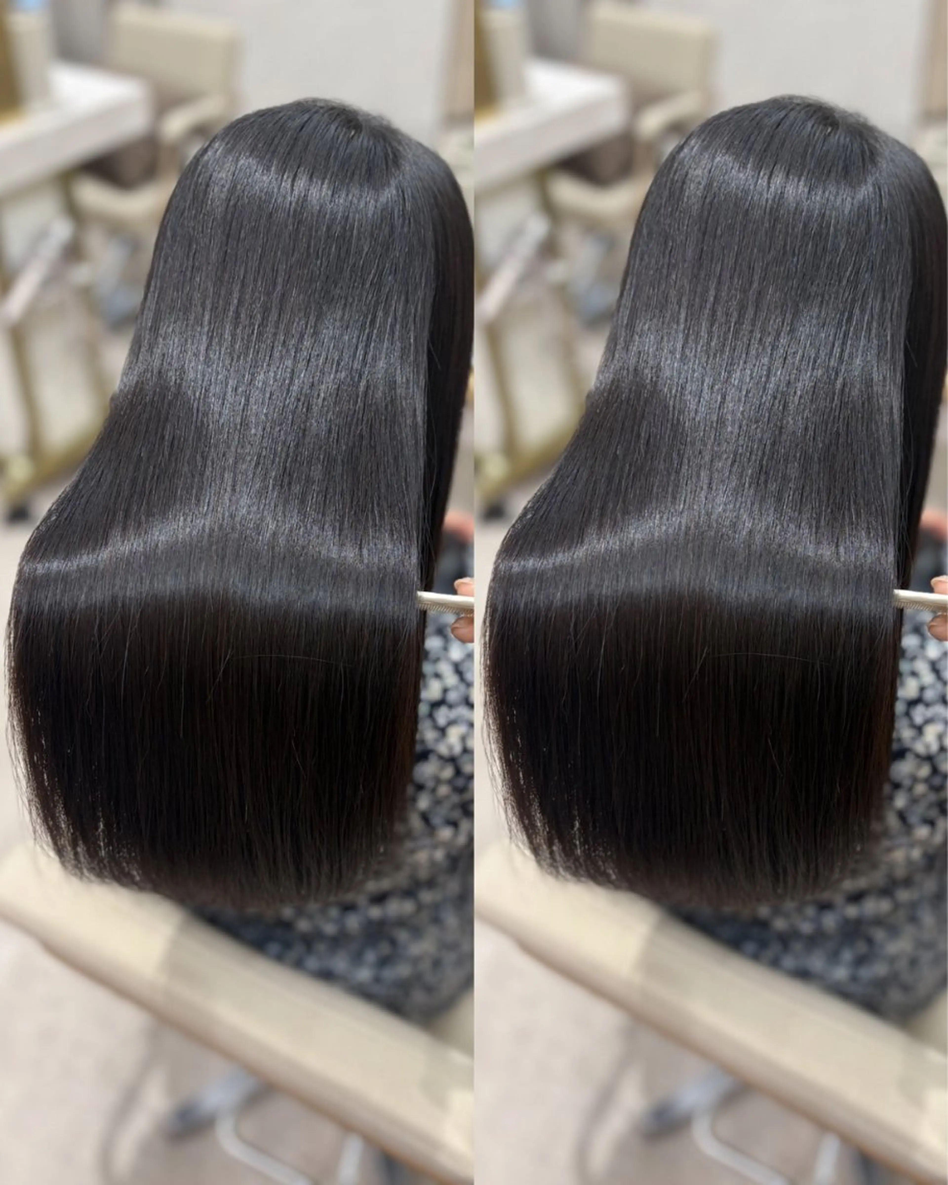 💫うる艶思わず触りたくなる💫自社開発sinsiaストレート+透明感カラーの写真