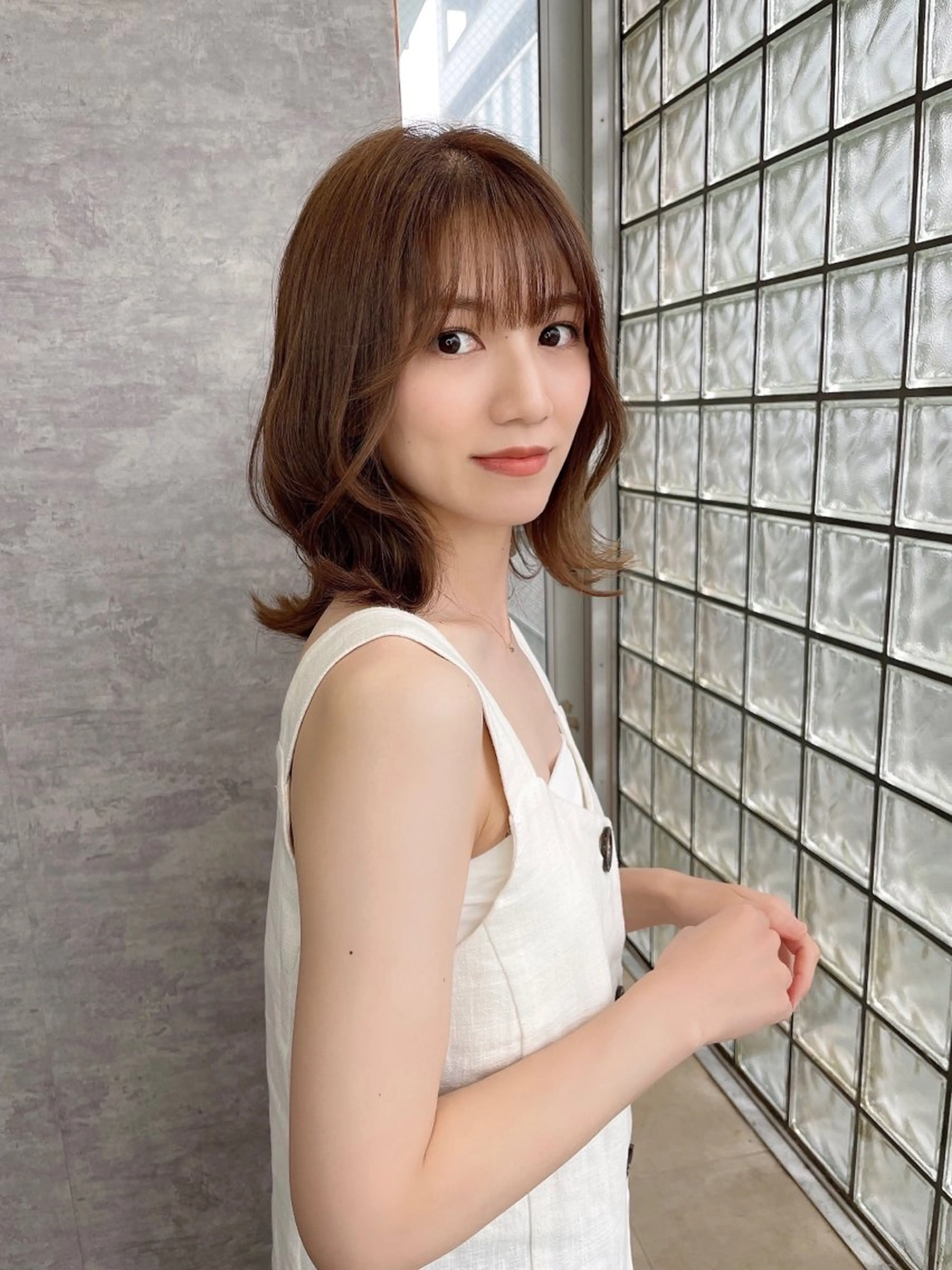 ミディアム くびれヘア 外ハネヘア ALBA hair resort所属・塚原 隆志のその他イメージ